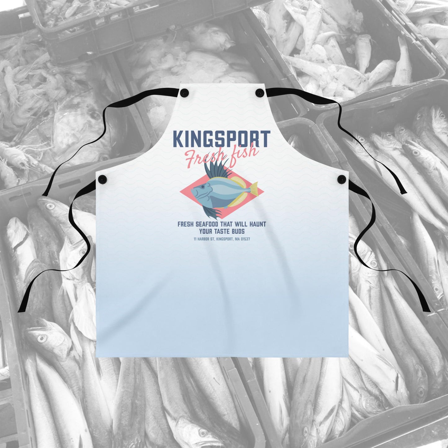 Tablier Lovecraftien Kingsport Fresh Fish