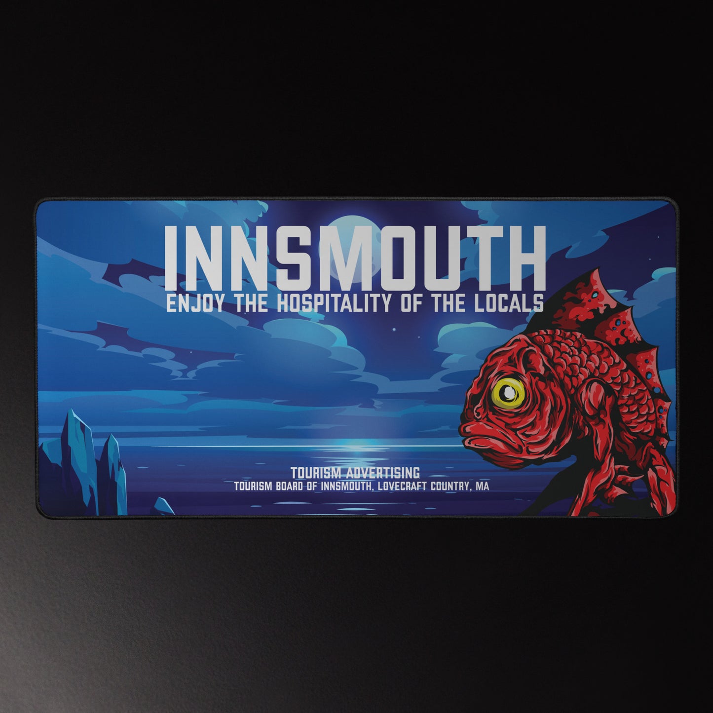 Innsmouth Vintage Travel Lovecraft Schreibtischmatte