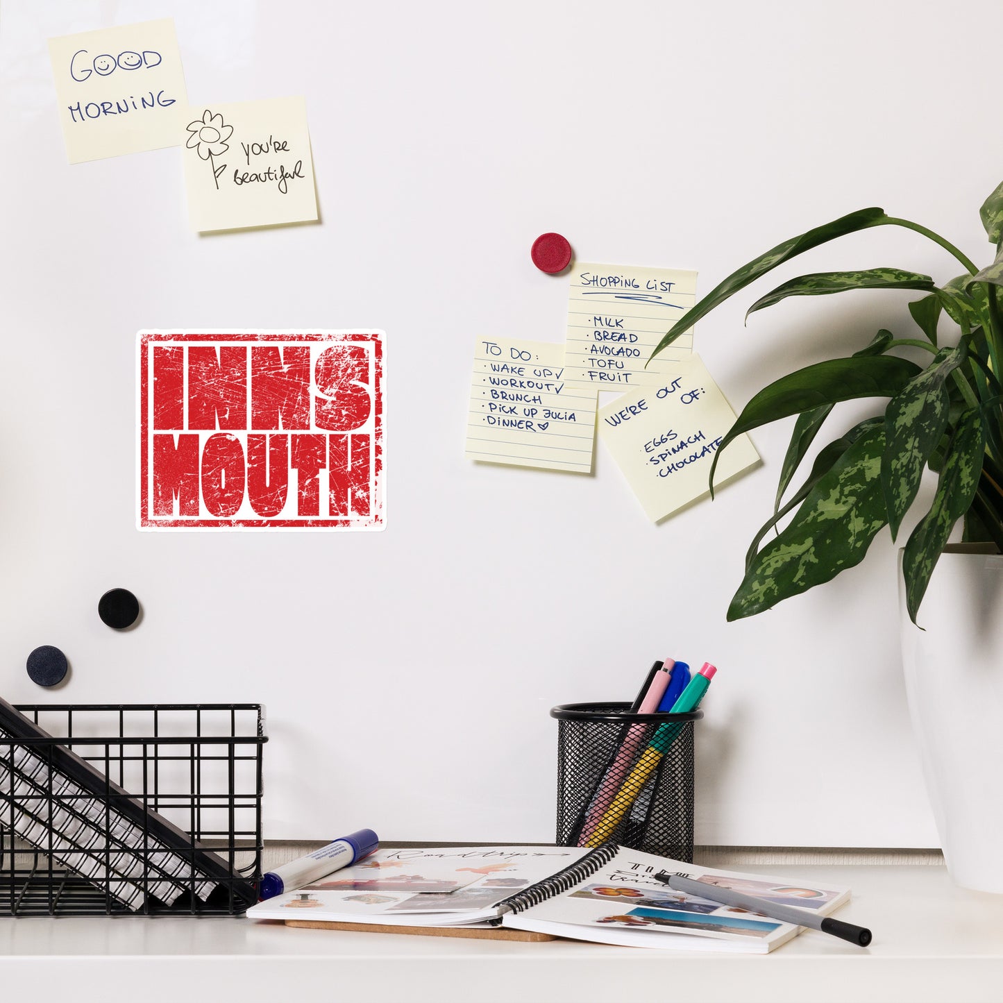 Innsmouth Lettering Lovecraft Magnet