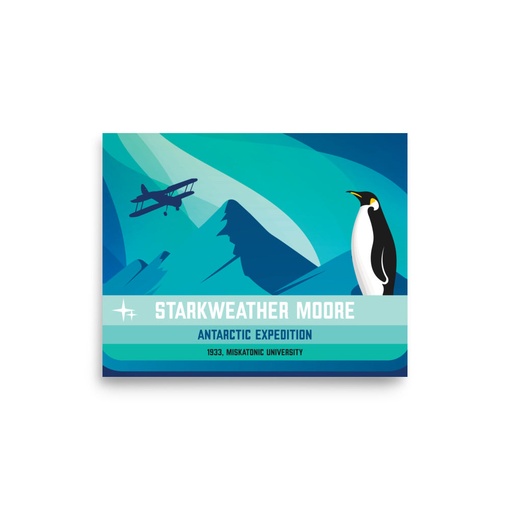 Poster der Starkweather-Moore-Antarktisexpedition