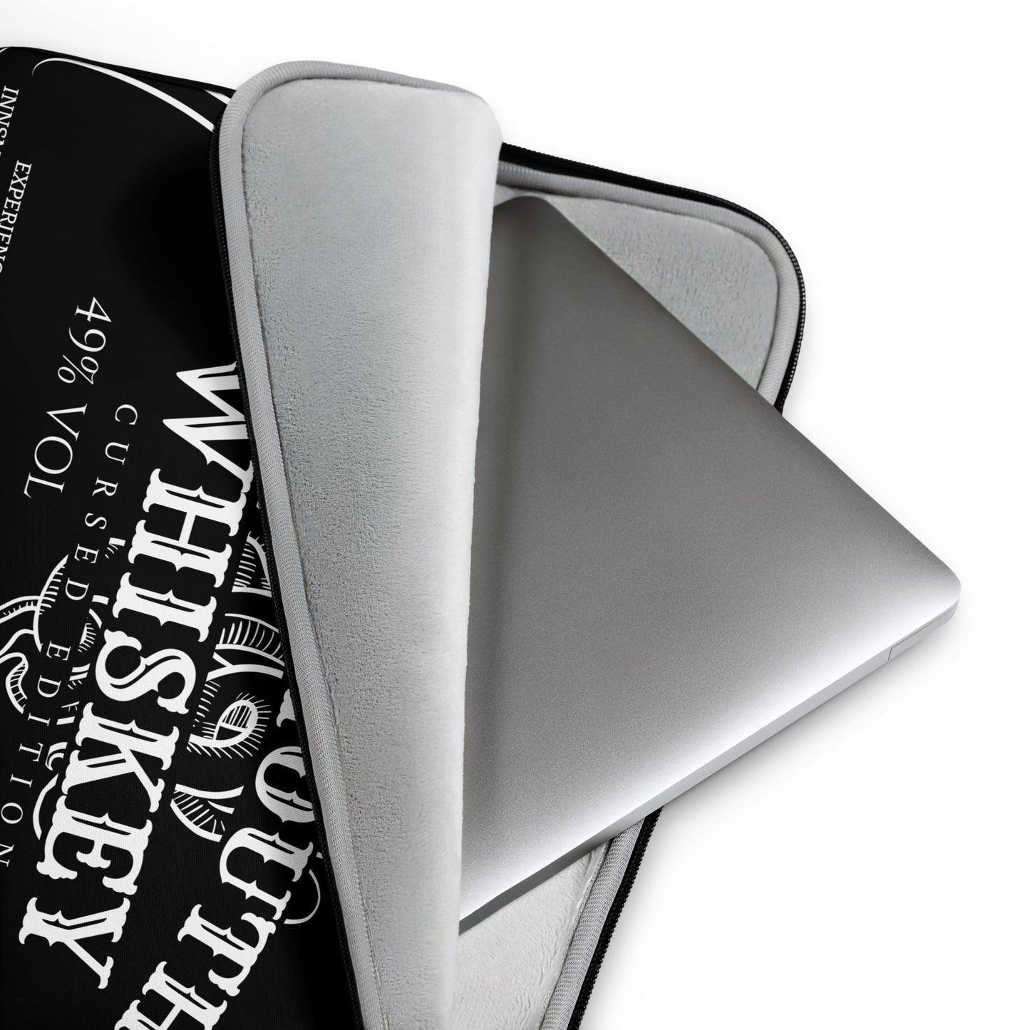 Housse pour ordinateur portable Lovecraft avec étiquette de whisky Innsmouth