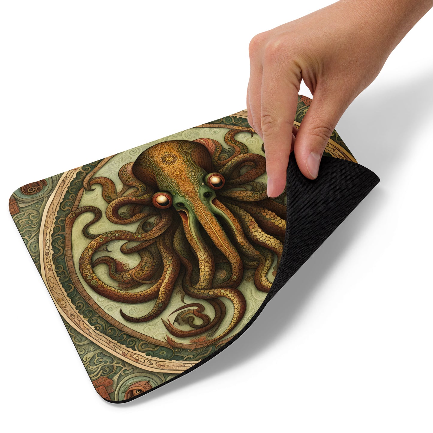 Cthulhu Mesoamerican Codex Mauspad