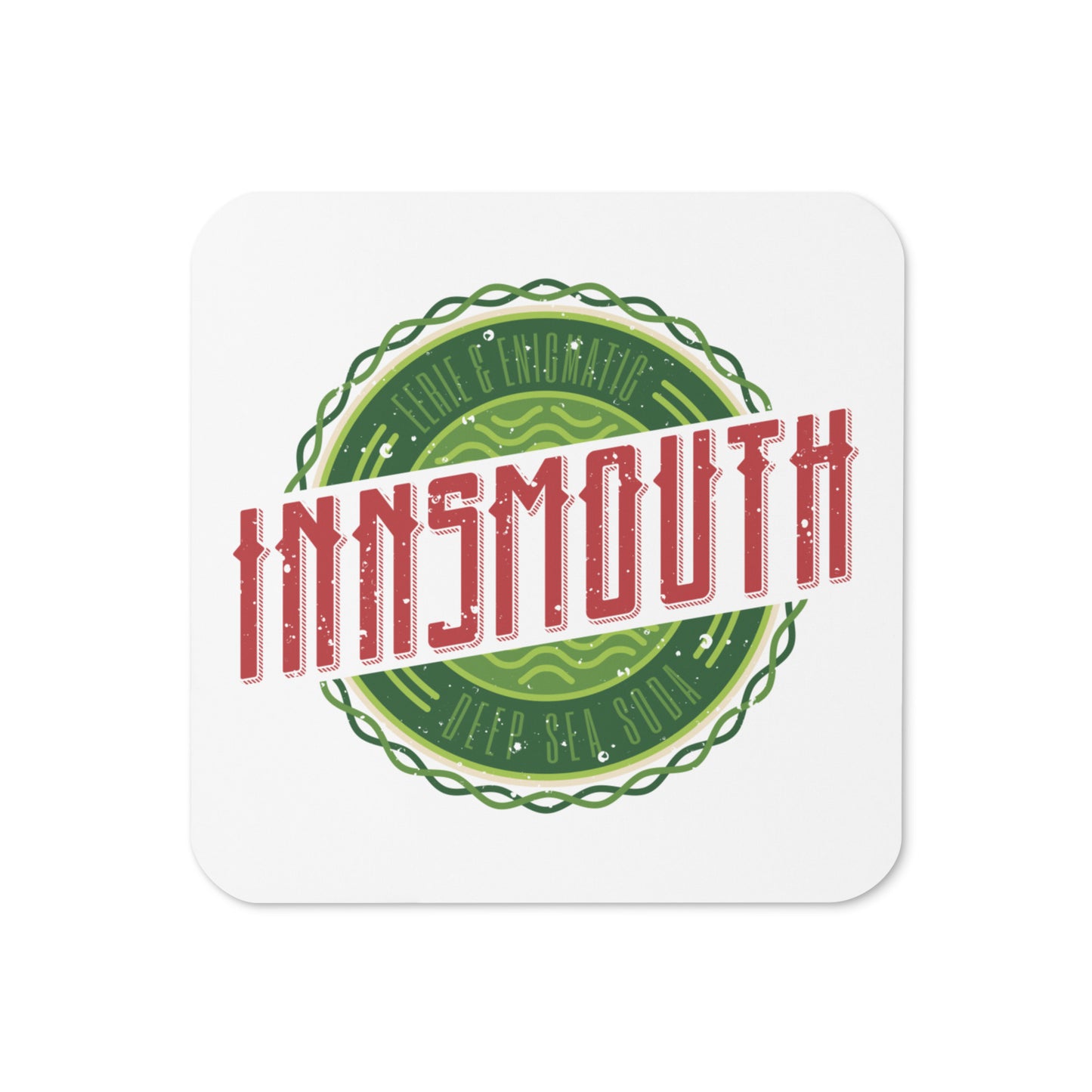 Innsmouth Lovecraft Soda Soft Drink Cork-back coaster