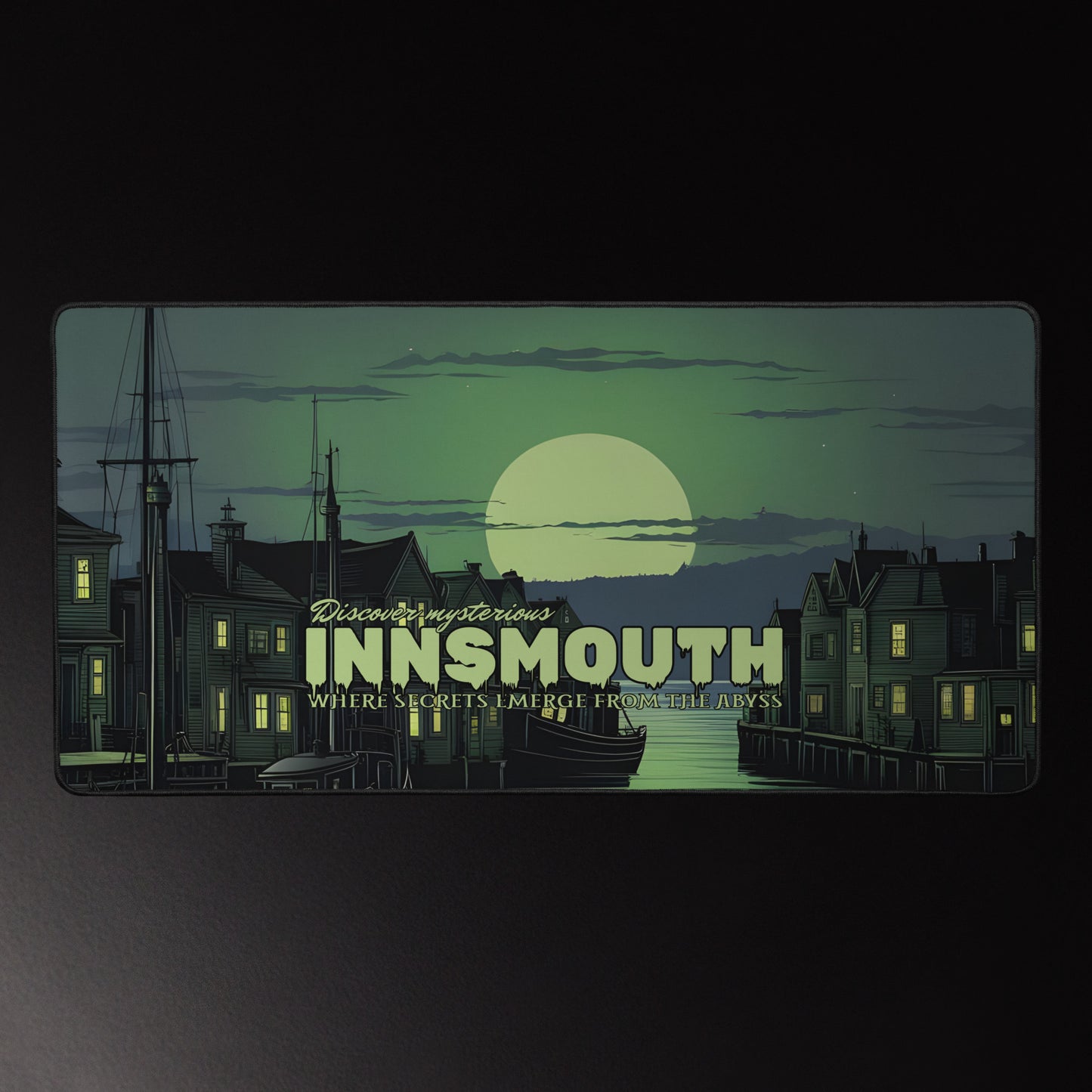 Descubre el misterioso tapete de escritorio de Innsmouth