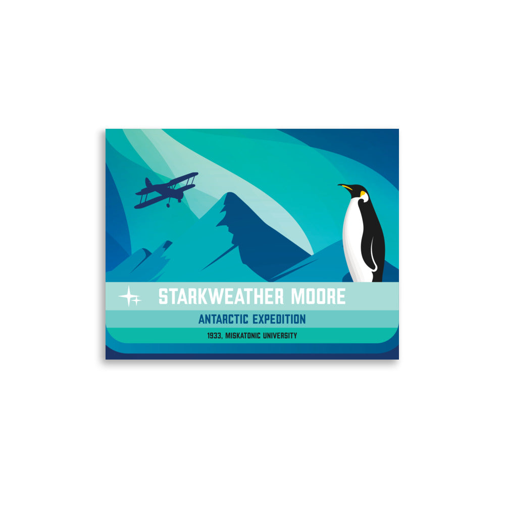 Expédition Antarctique Starkweather-Moore Poster