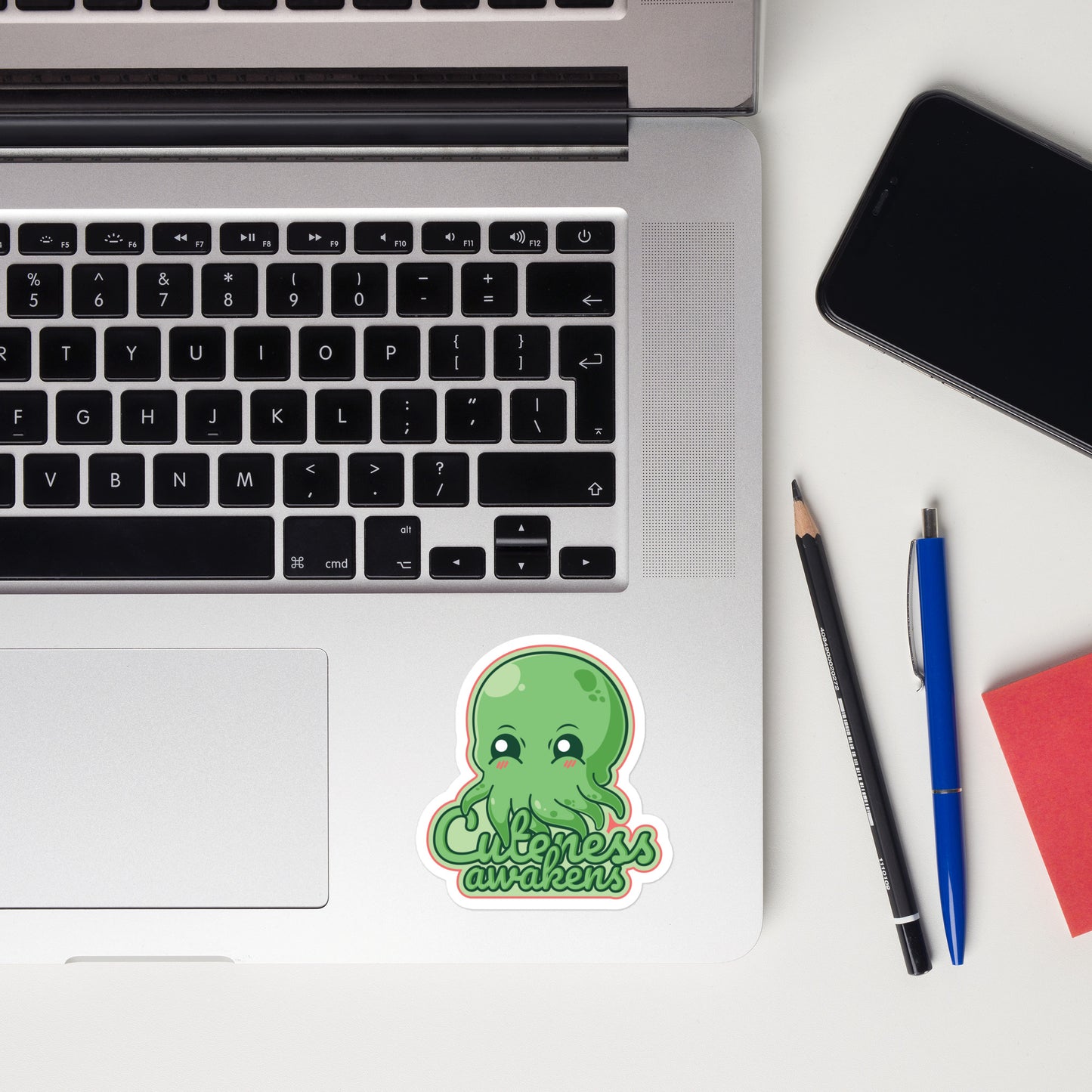 Kawaii Cthulhu Bubble-free stickers