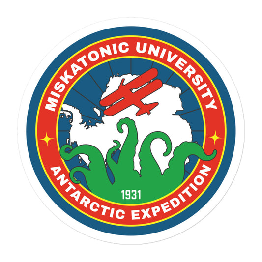 Miskatonic University Antarctic Expedition Bubble-free stickers