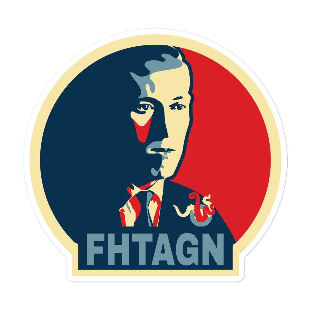 Hp Lovecraft FHTAGN Hope Style Bubble-free stickers