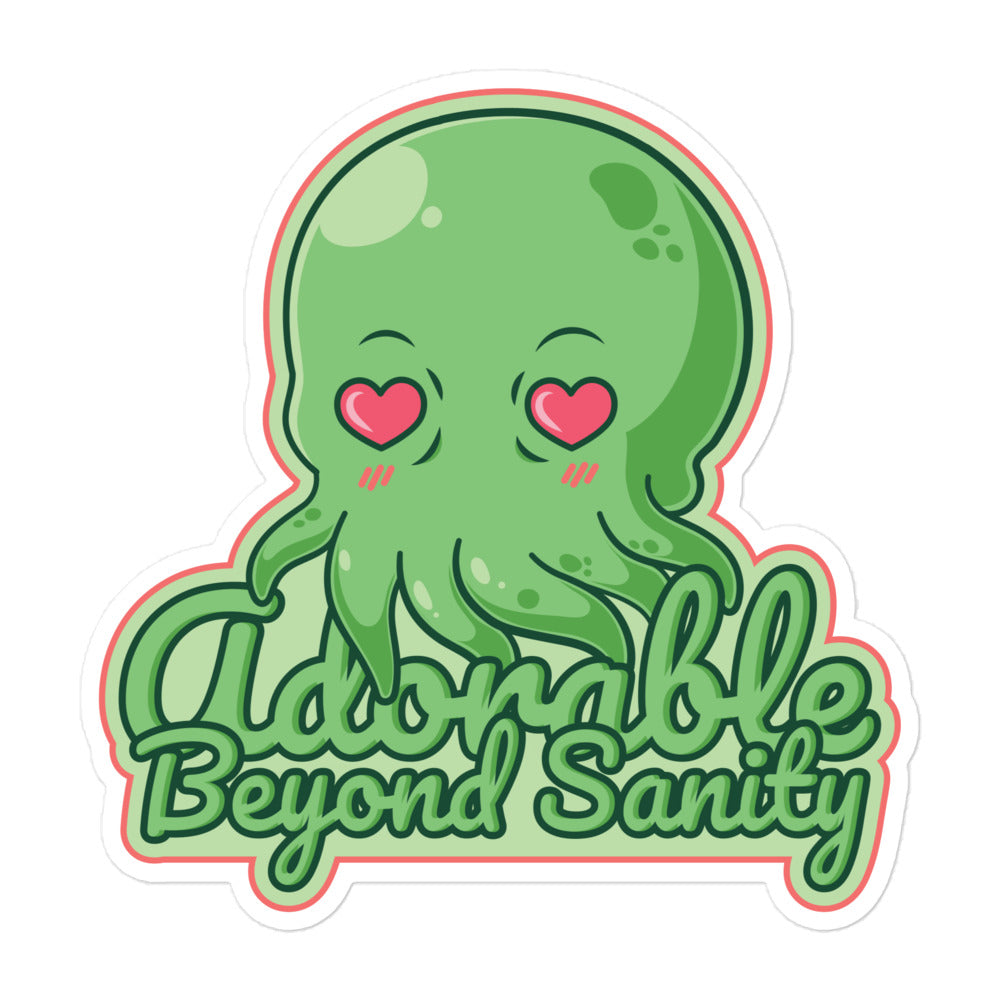 Autocollants Kawaii Cthulhu sans bulles