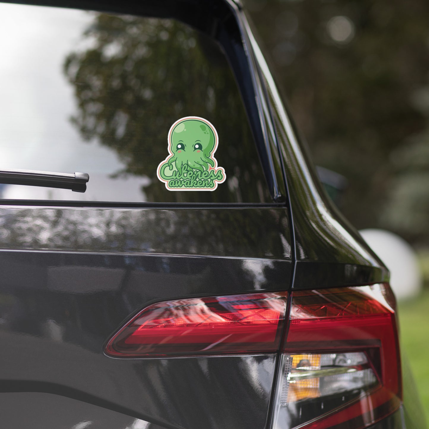 Kawaii Cthulhu Bubble-free stickers