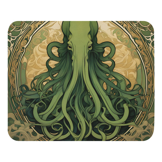 Tapis de souris Cthulhu Art Nouveau