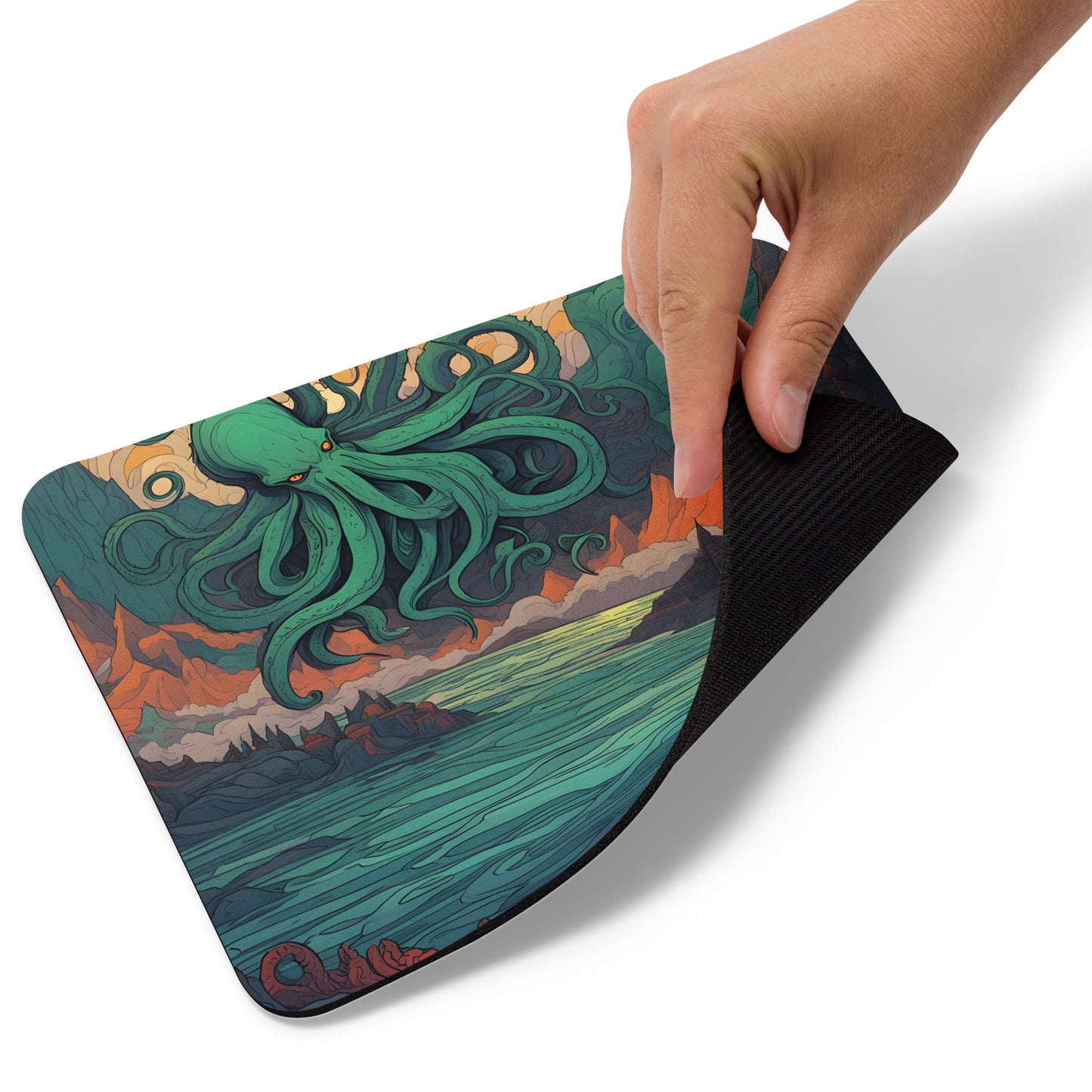 Cthulhu Mystical Symbolism Mouse pad