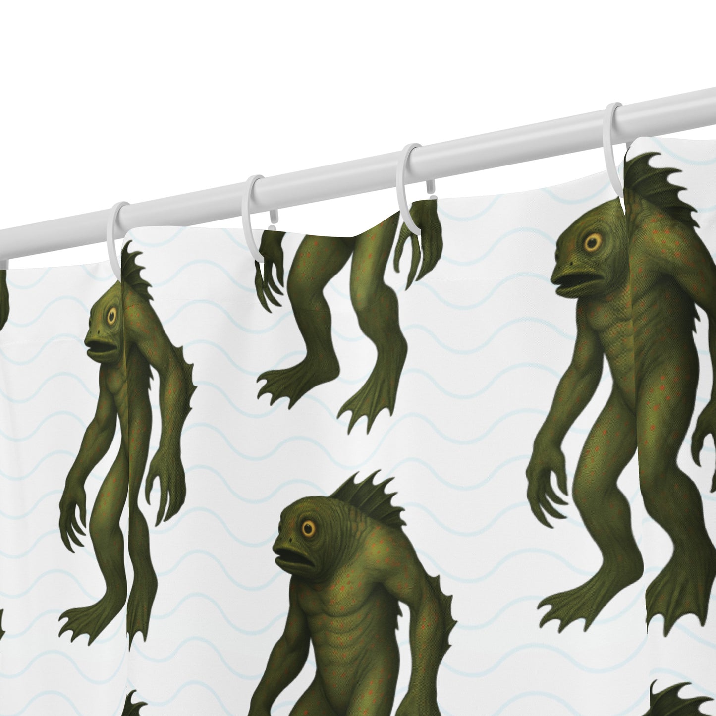 Deep One – Du bestiaire cosmique d'Innsmouth Rideau de douche