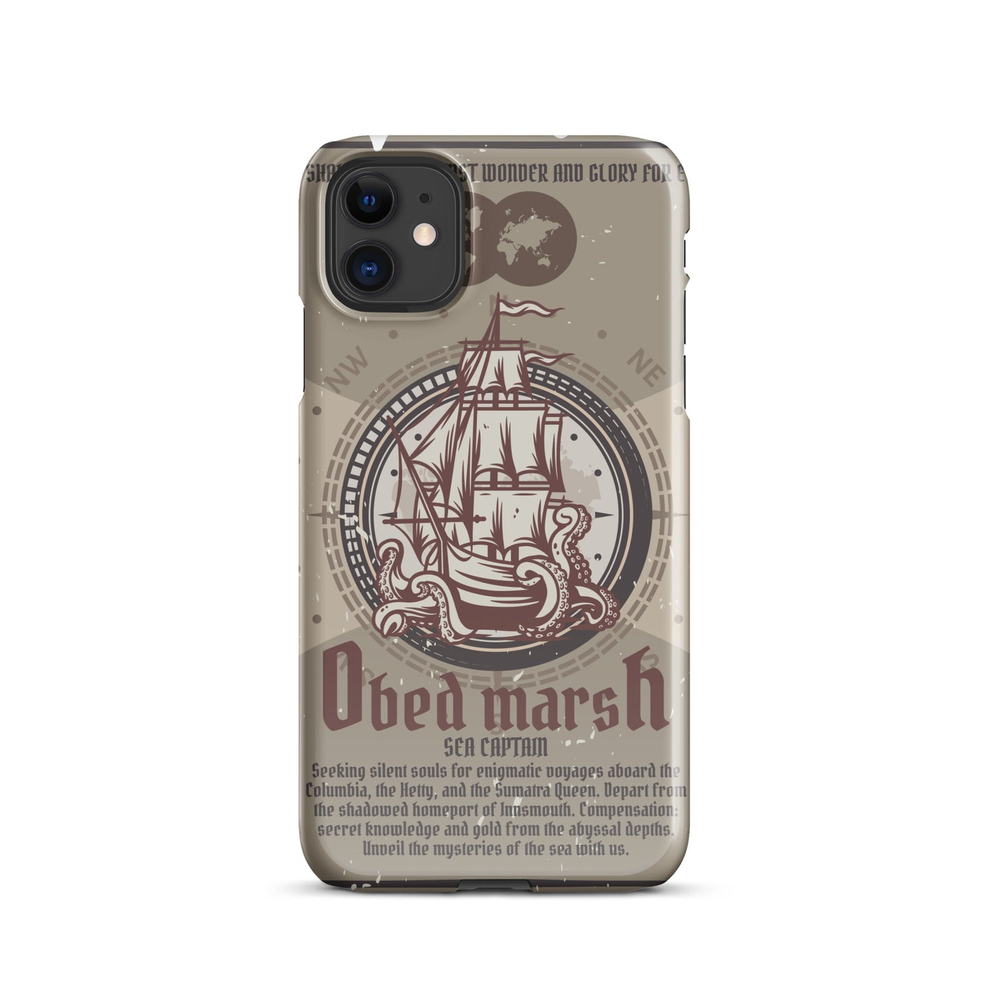 Funda Obed Marsh Sea Captain Innsmouth Snap para iPhone®