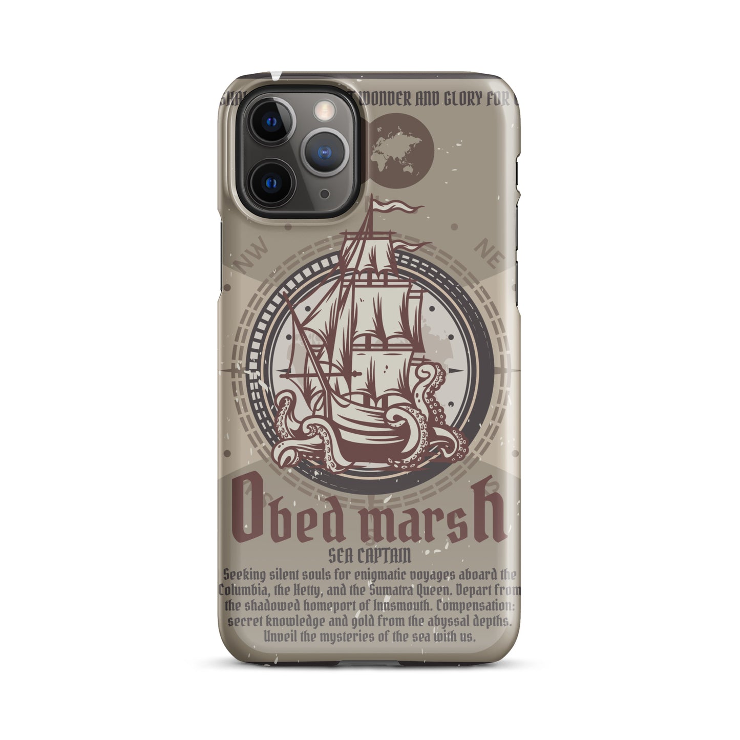 Funda Obed Marsh Sea Captain Innsmouth Snap para iPhone®