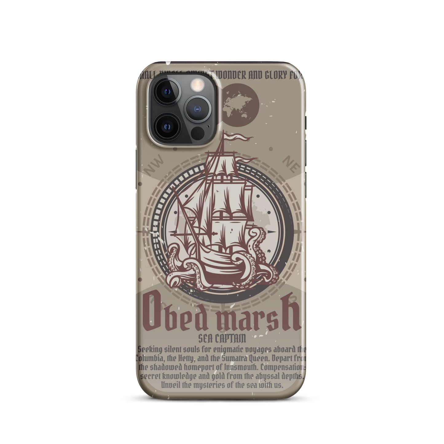 Funda Obed Marsh Sea Captain Innsmouth Snap para iPhone®