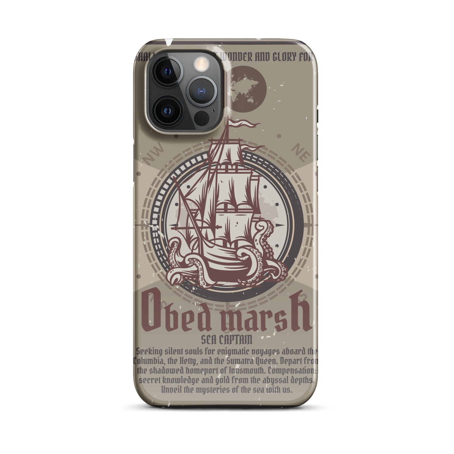 Funda Obed Marsh Sea Captain Innsmouth Snap para iPhone®