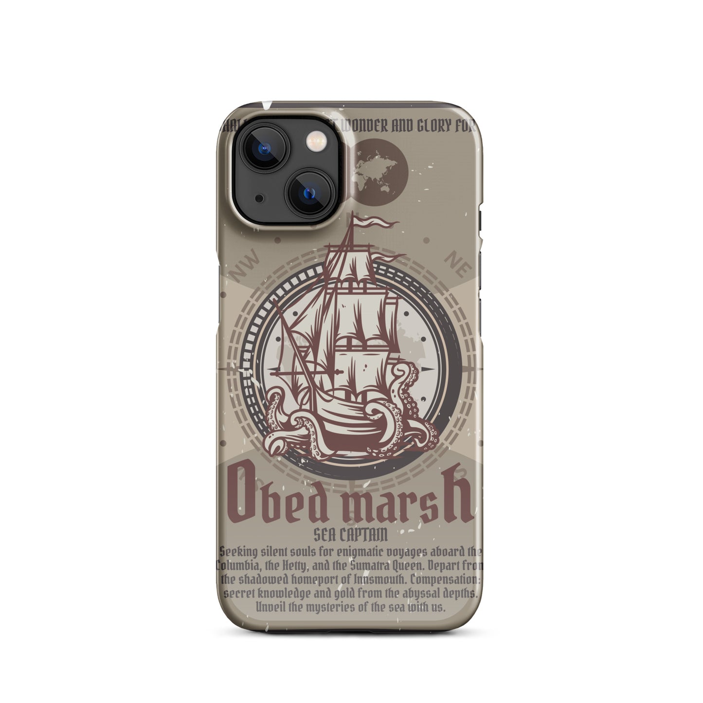 Funda Obed Marsh Sea Captain Innsmouth Snap para iPhone®