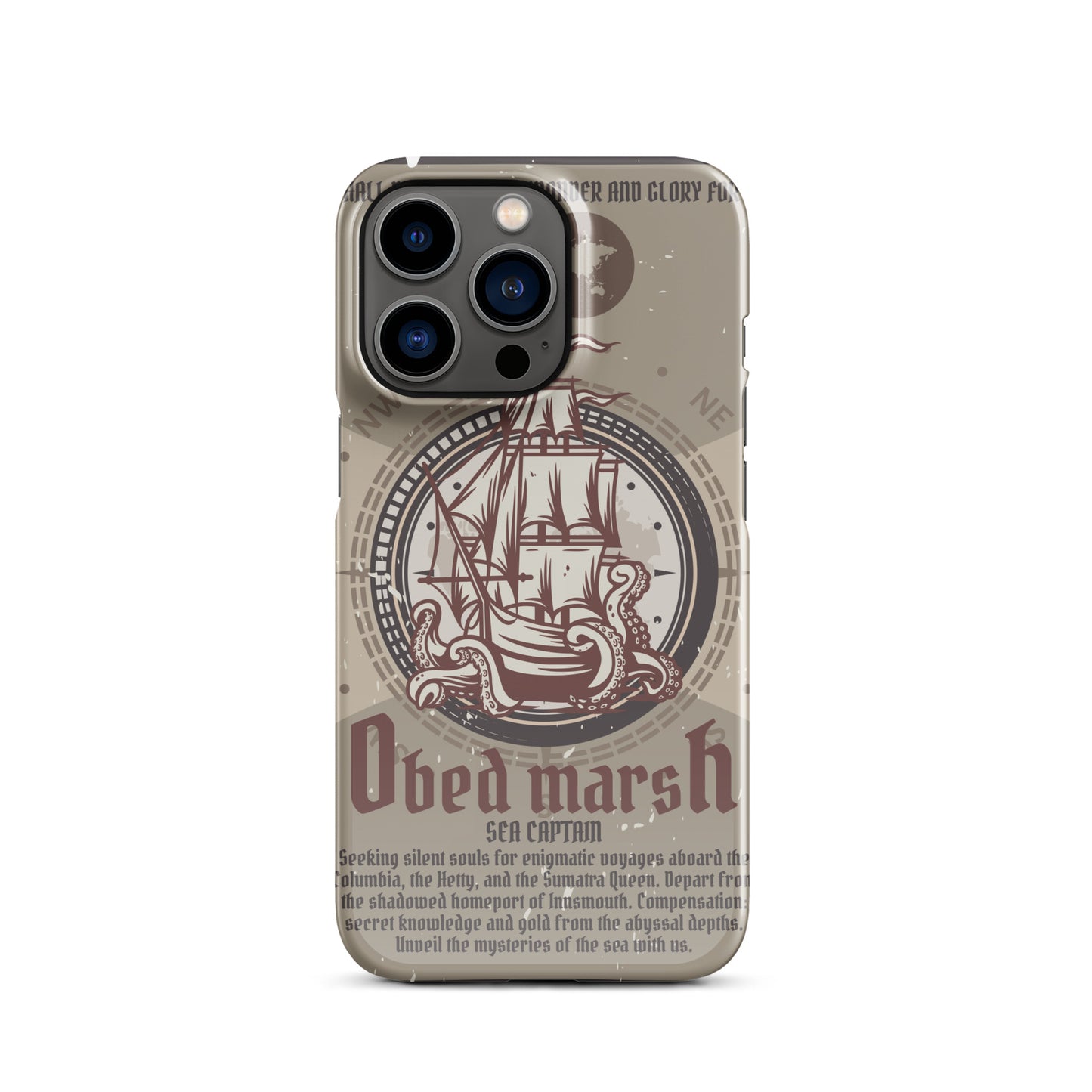 Funda Obed Marsh Sea Captain Innsmouth Snap para iPhone®