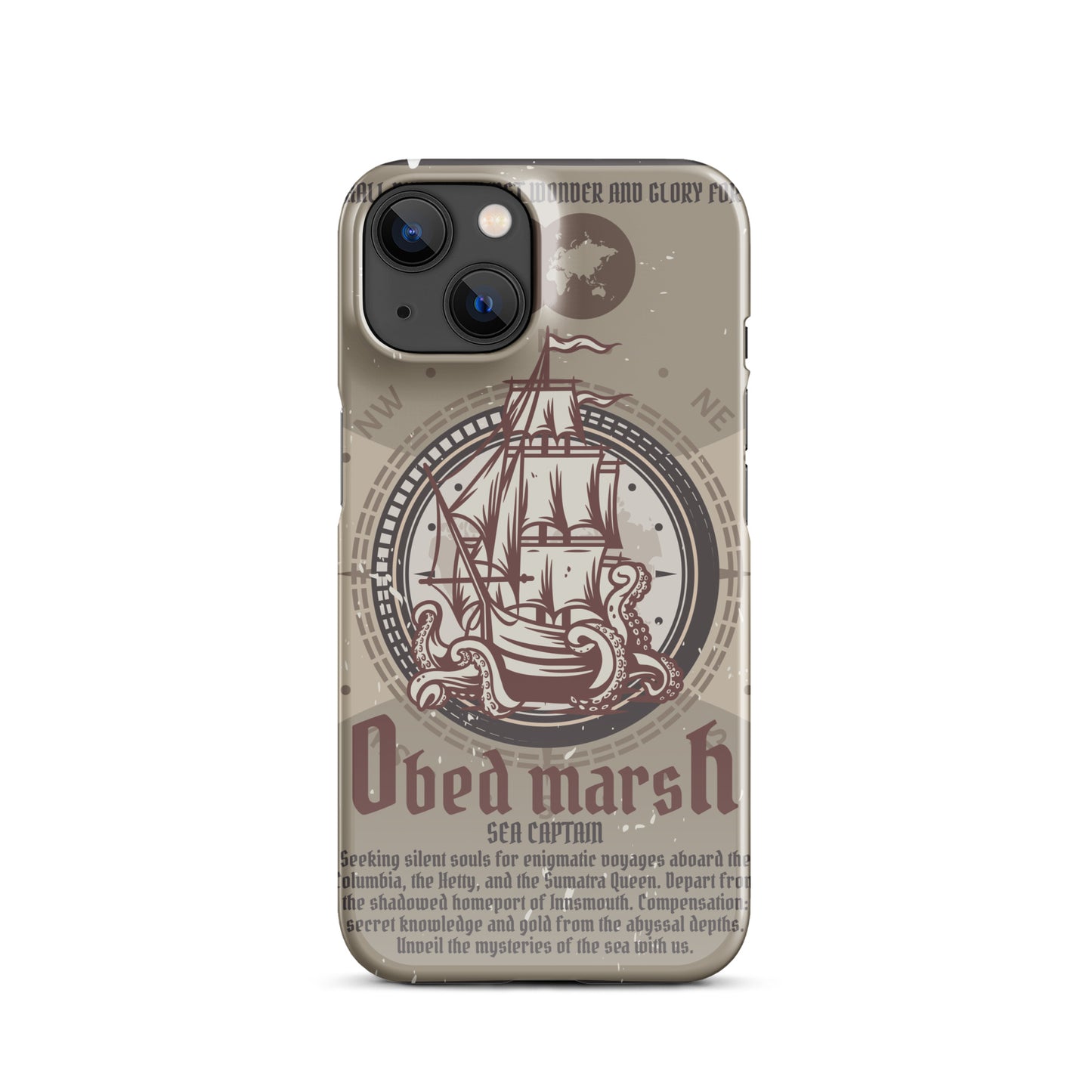 Funda Obed Marsh Sea Captain Innsmouth Snap para iPhone®