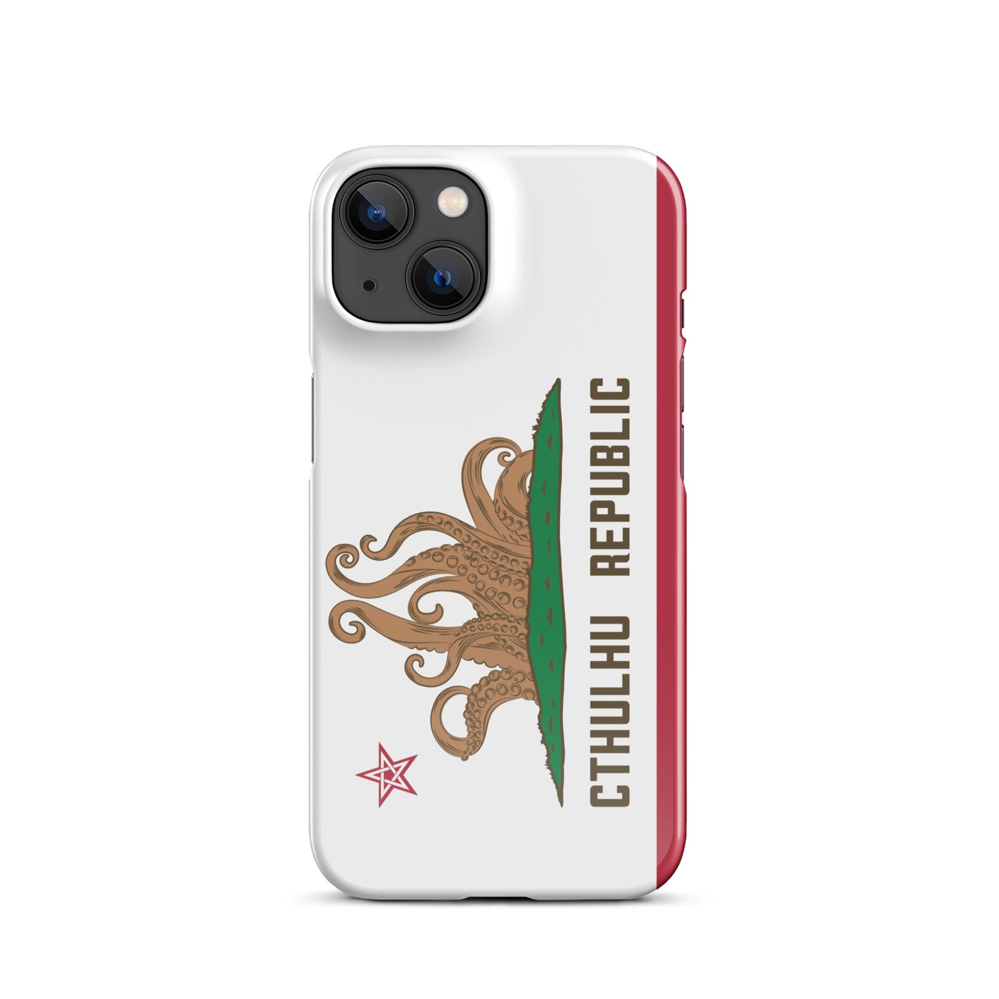 Cthulhu Republic California Flag Lovecraft Snap case for iPhone®