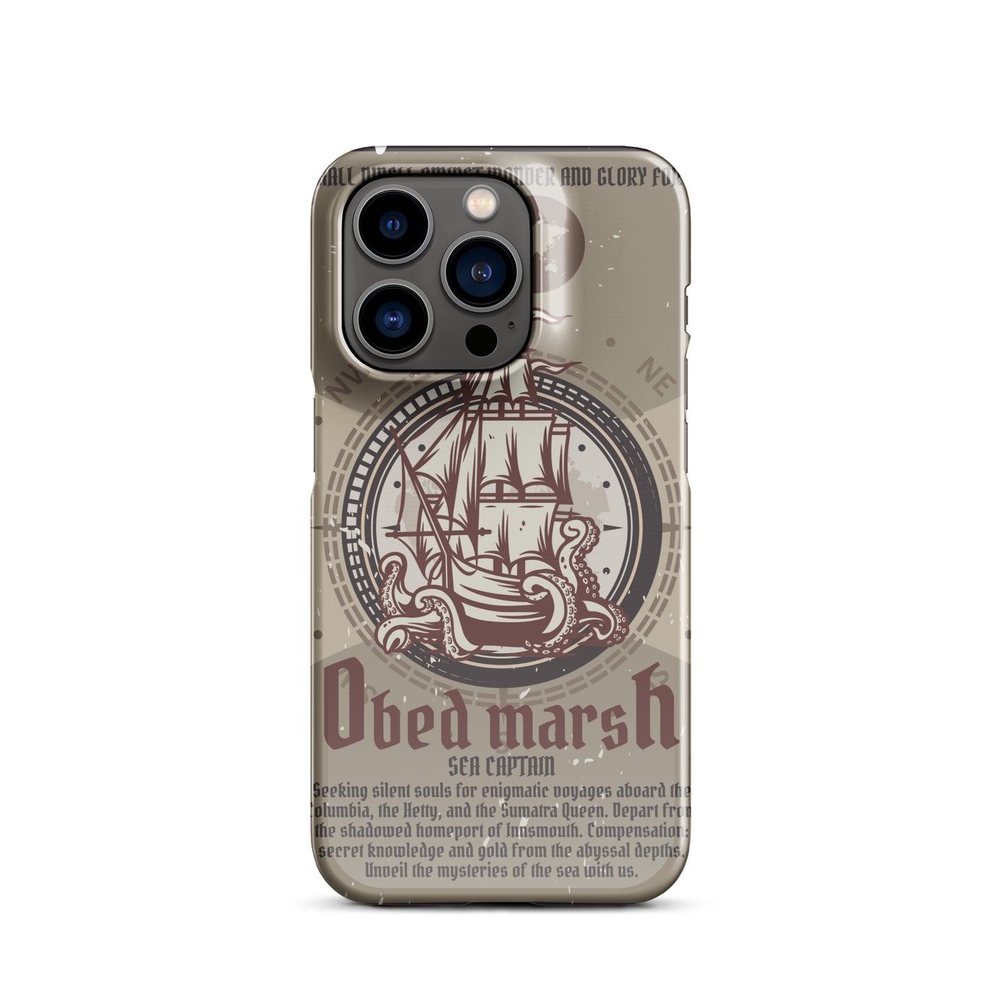 Funda Obed Marsh Sea Captain Innsmouth Snap para iPhone®