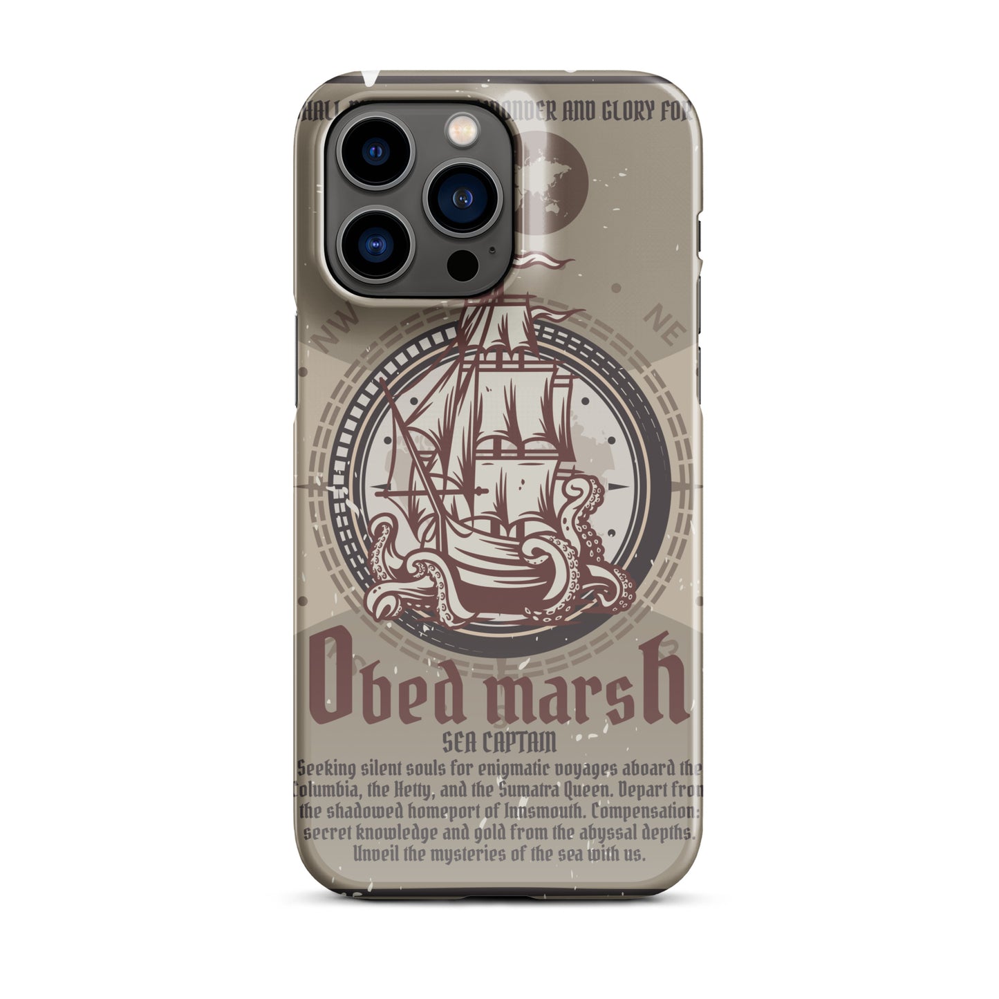 Funda Obed Marsh Sea Captain Innsmouth Snap para iPhone®