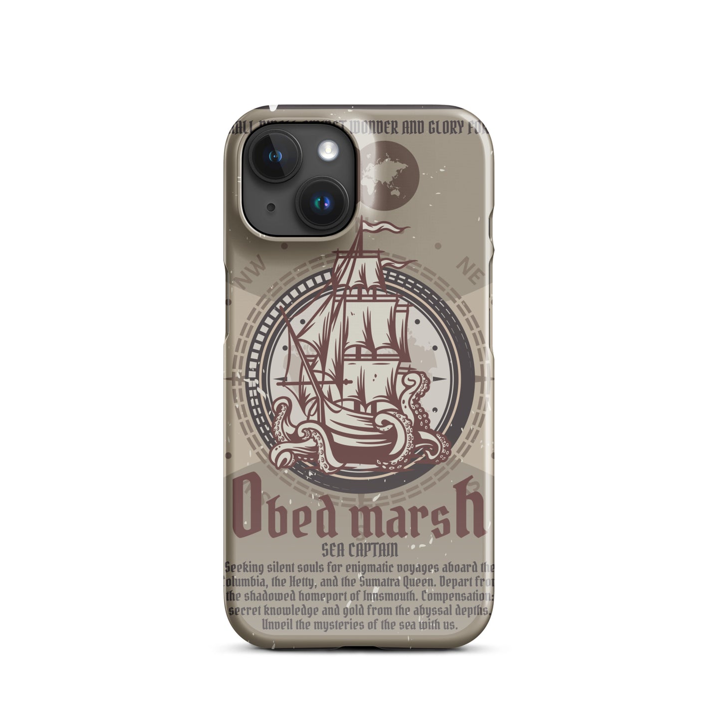 Funda Obed Marsh Sea Captain Innsmouth Snap para iPhone®