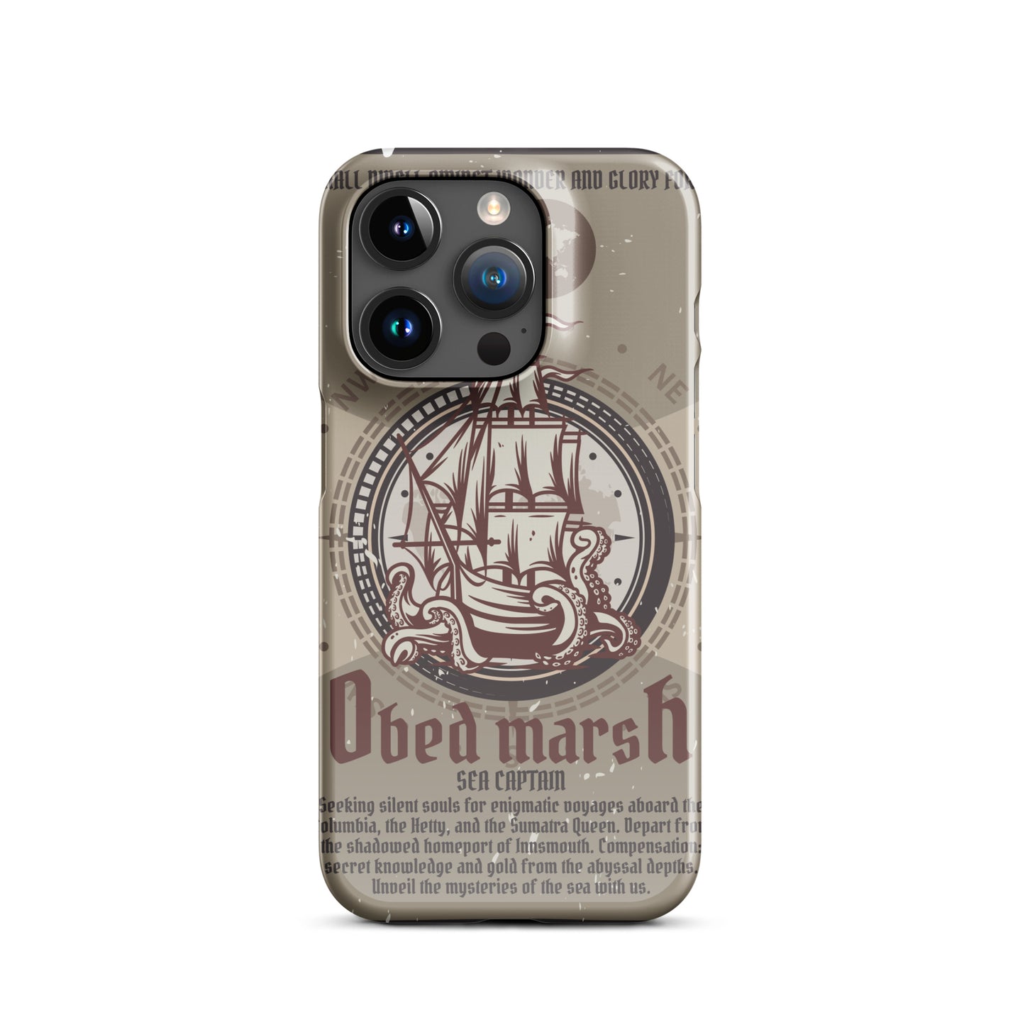 Funda Obed Marsh Sea Captain Innsmouth Snap para iPhone®