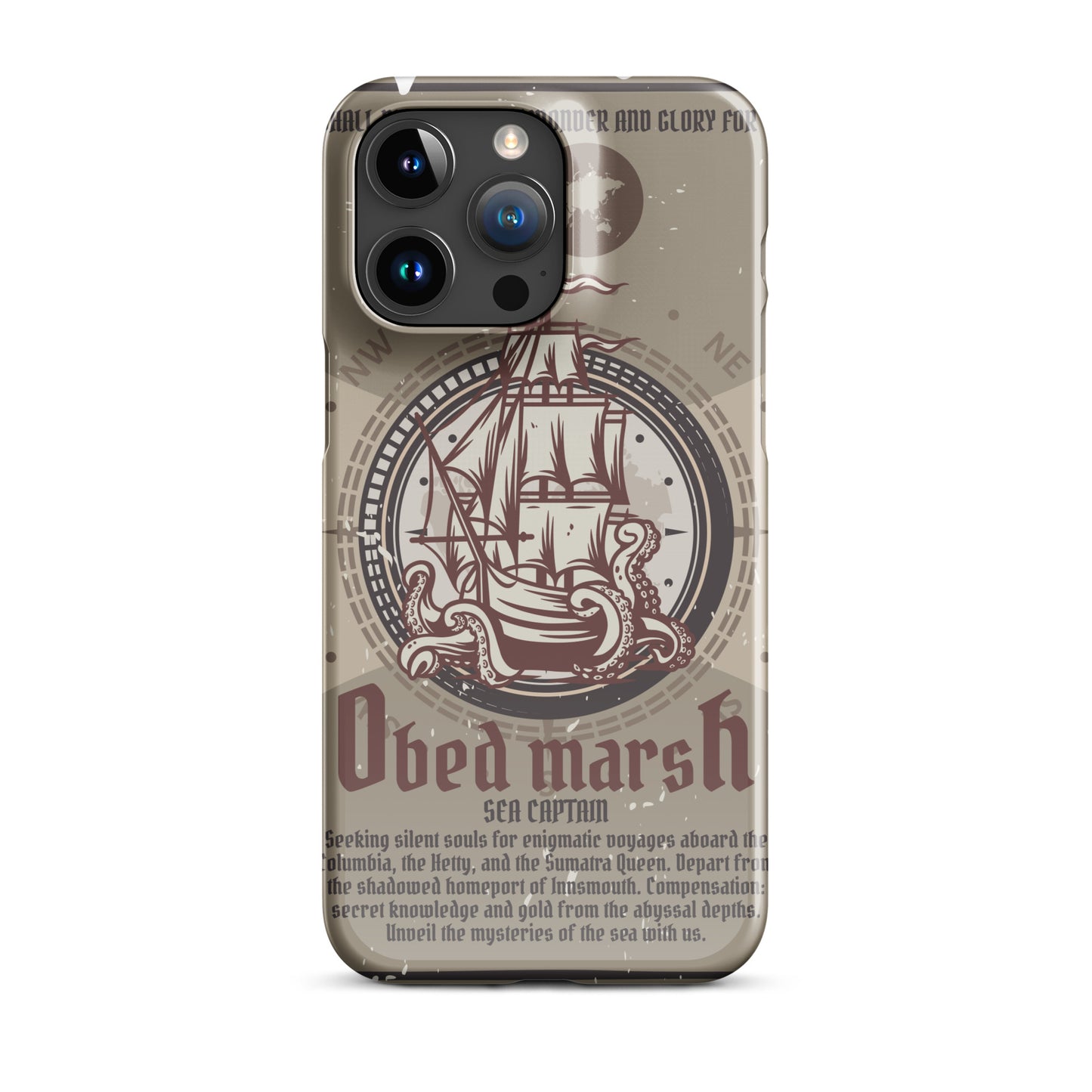 Funda Obed Marsh Sea Captain Innsmouth Snap para iPhone®