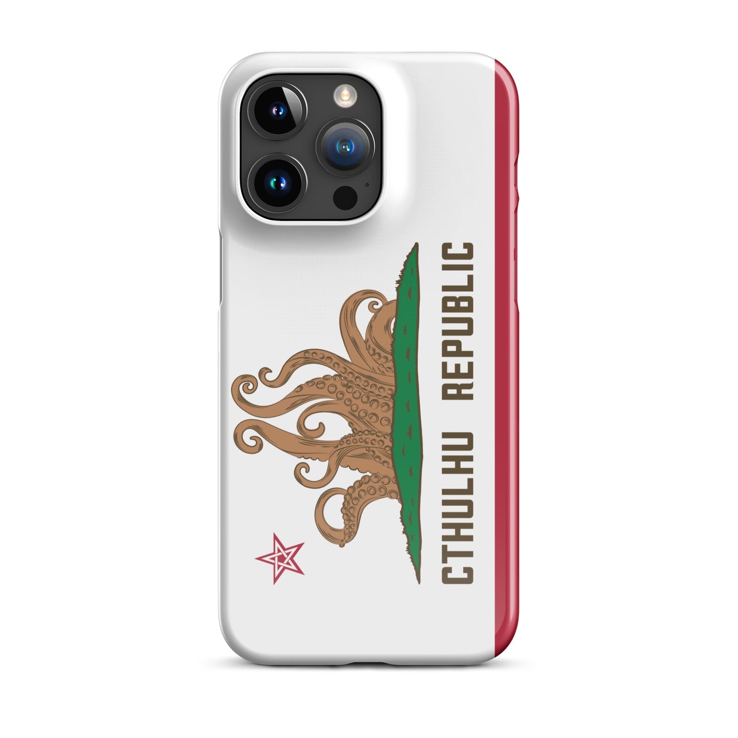 Cthulhu Republic California Flag Lovecraft Snap case for iPhone®