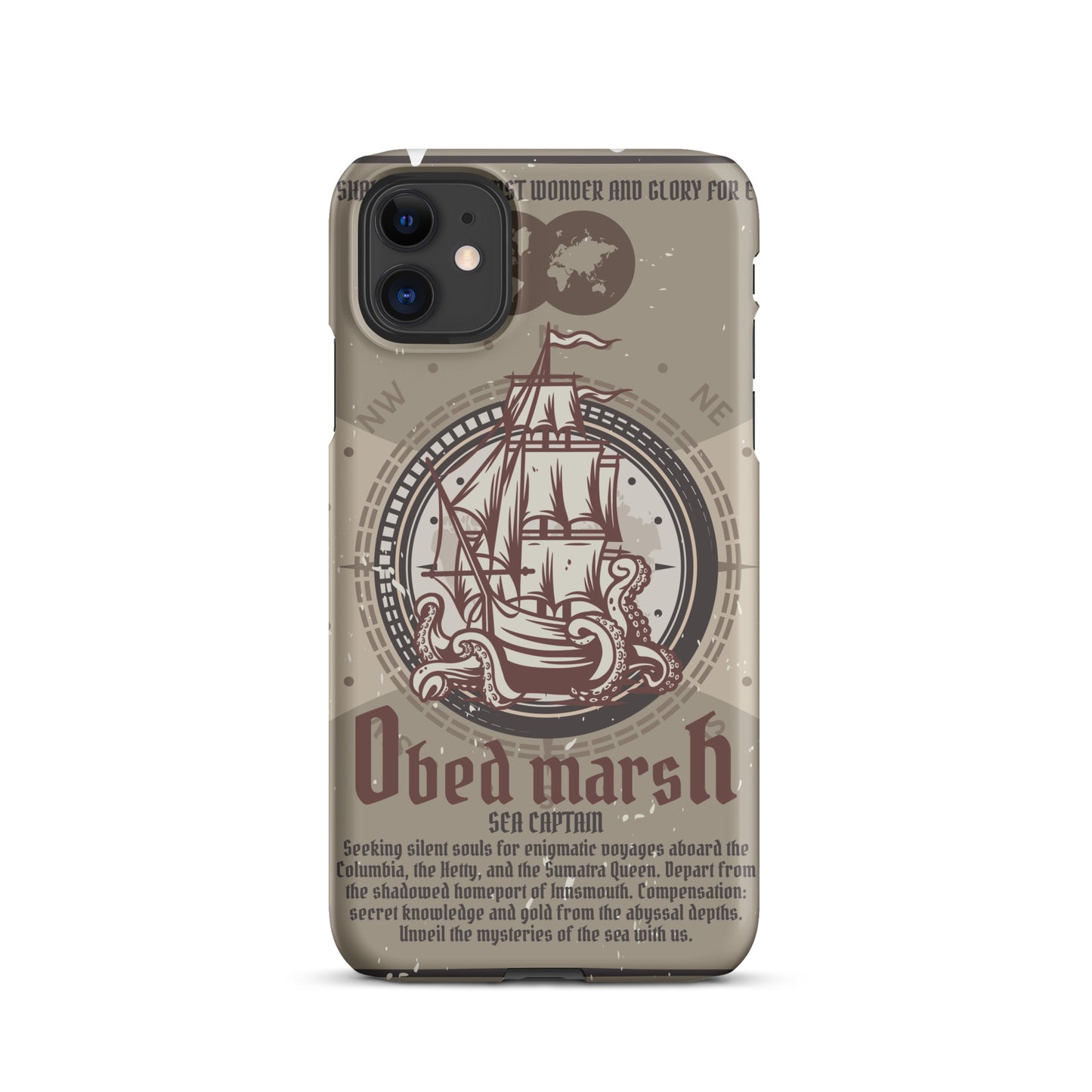 Funda Obed Marsh Sea Captain Innsmouth Snap para iPhone®