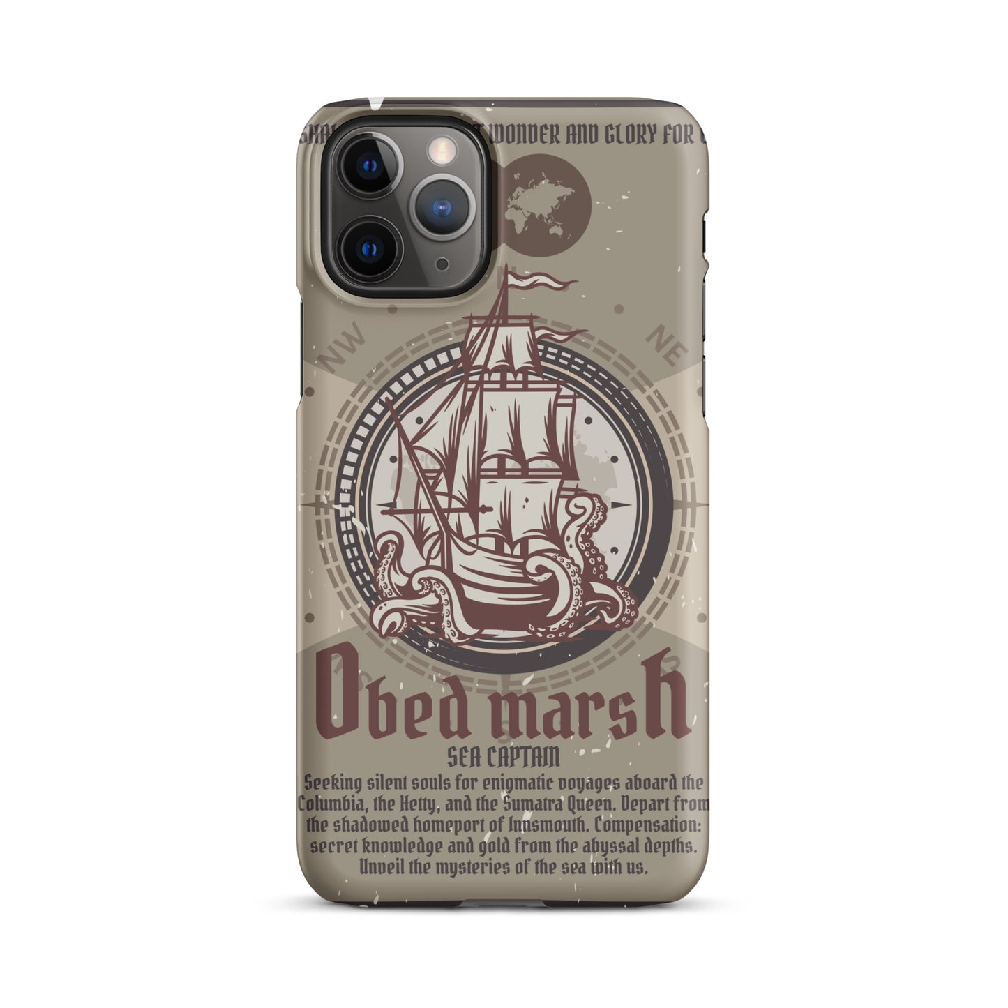 Funda Obed Marsh Sea Captain Innsmouth Snap para iPhone®