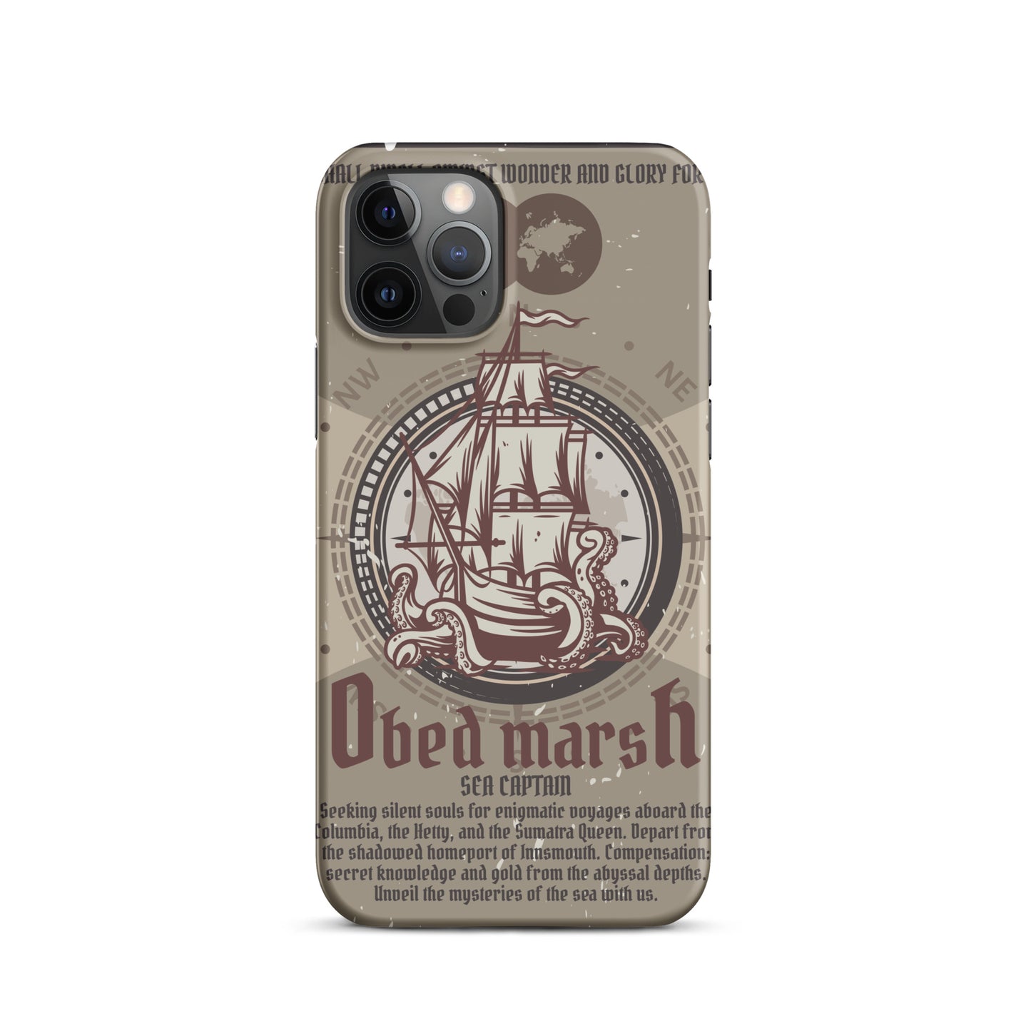 Funda Obed Marsh Sea Captain Innsmouth Snap para iPhone®