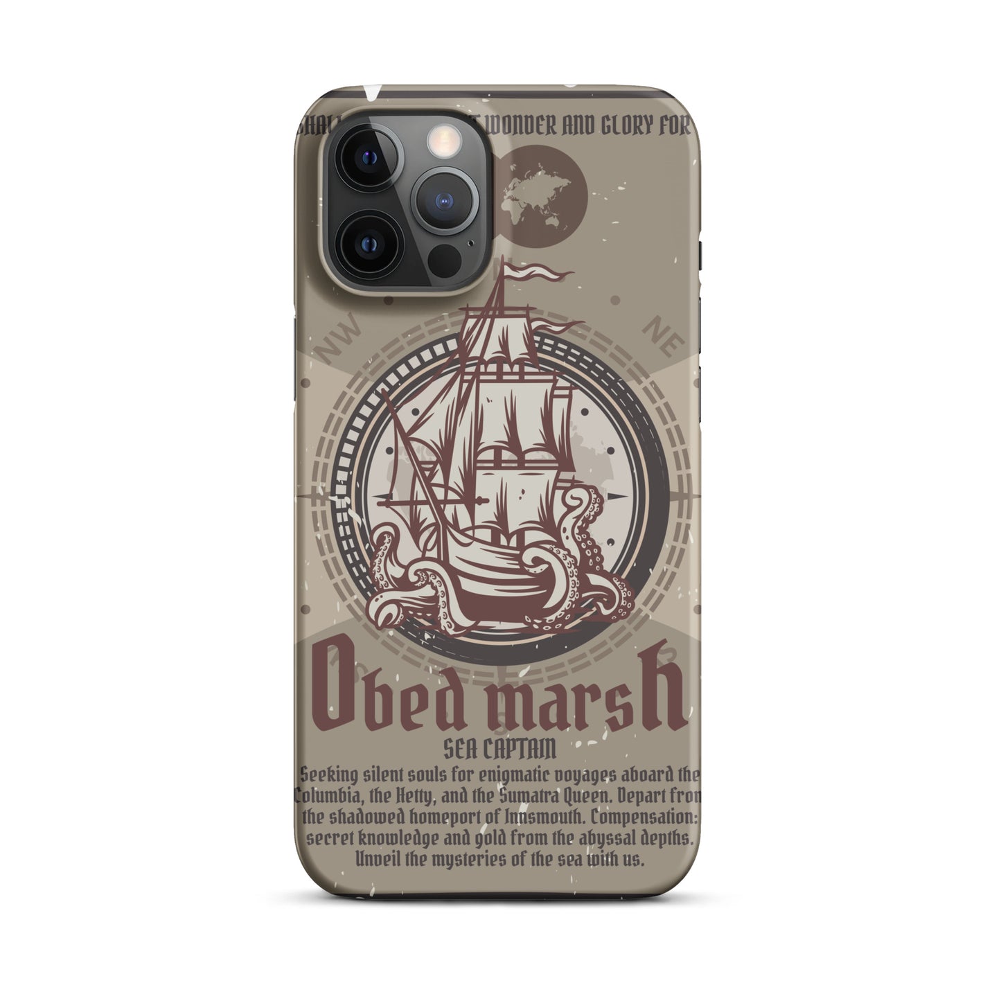 Funda Obed Marsh Sea Captain Innsmouth Snap para iPhone®