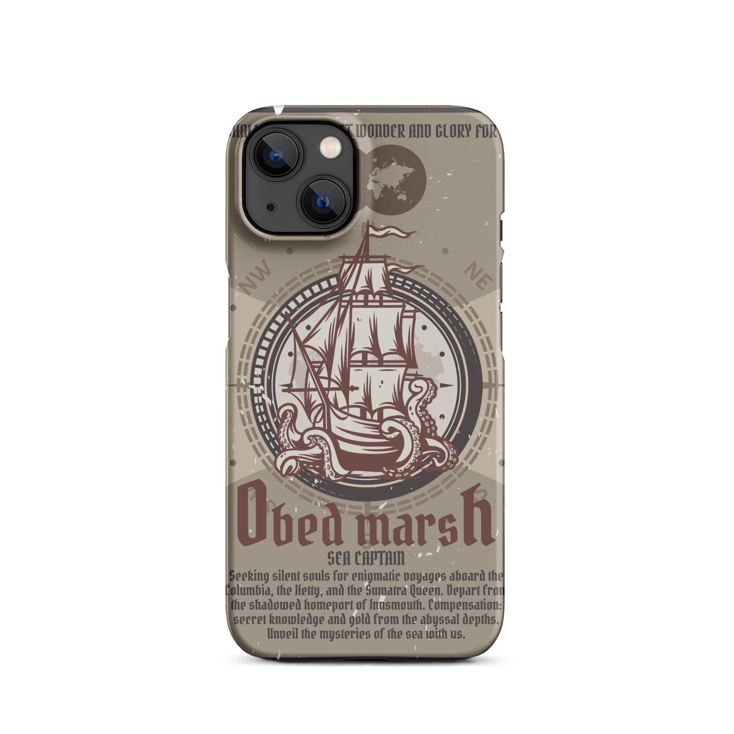 Funda Obed Marsh Sea Captain Innsmouth Snap para iPhone®