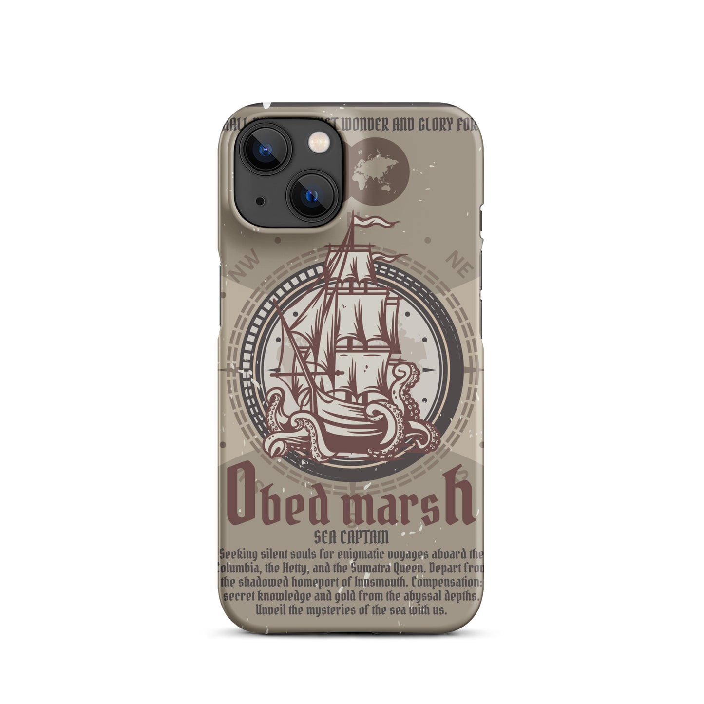 Funda Obed Marsh Sea Captain Innsmouth Snap para iPhone®