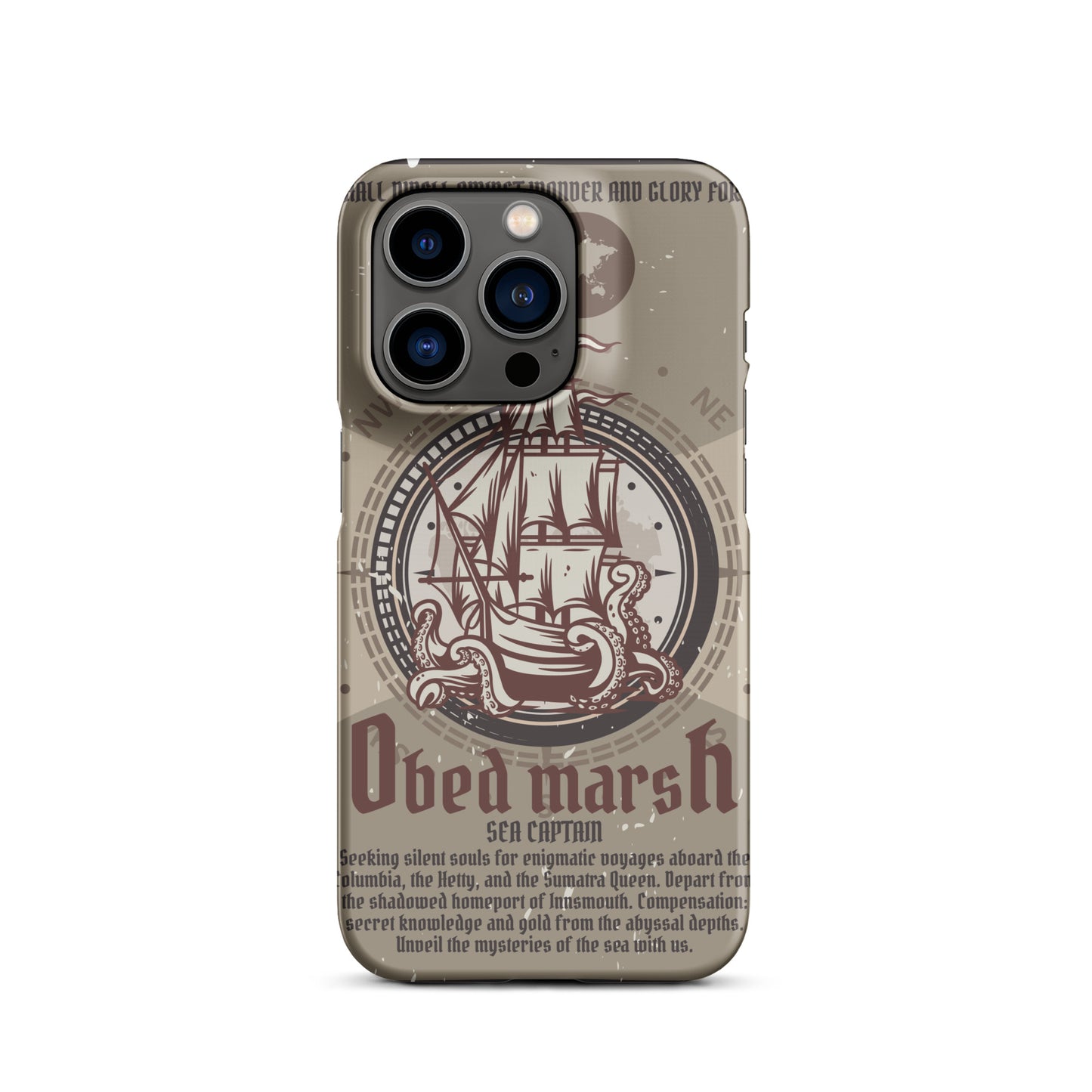 Funda Obed Marsh Sea Captain Innsmouth Snap para iPhone®