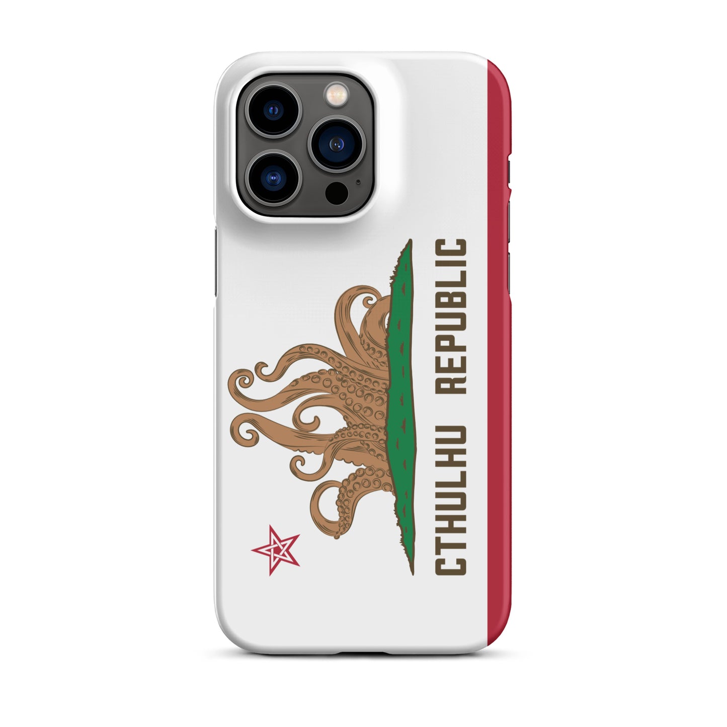 Cthulhu Republic California Flag Lovecraft Snap case for iPhone®