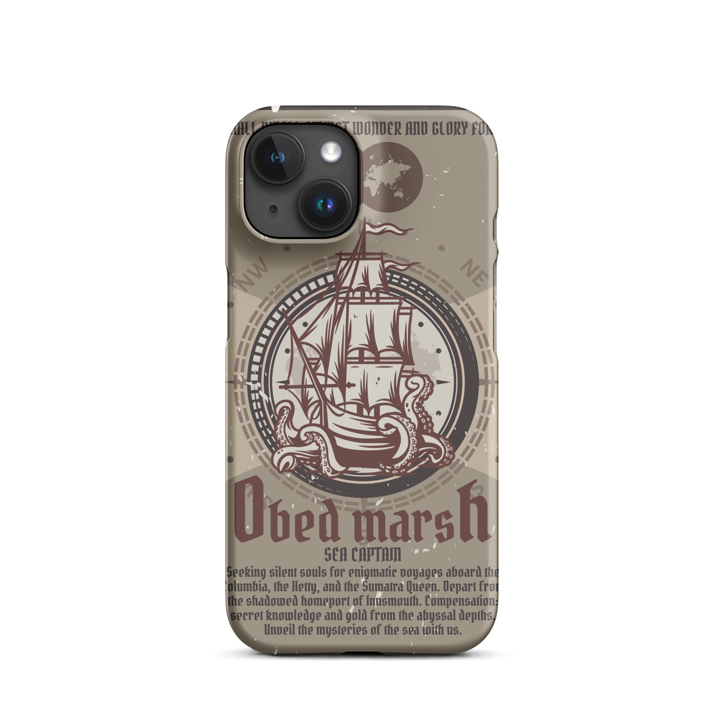 Funda Obed Marsh Sea Captain Innsmouth Snap para iPhone®