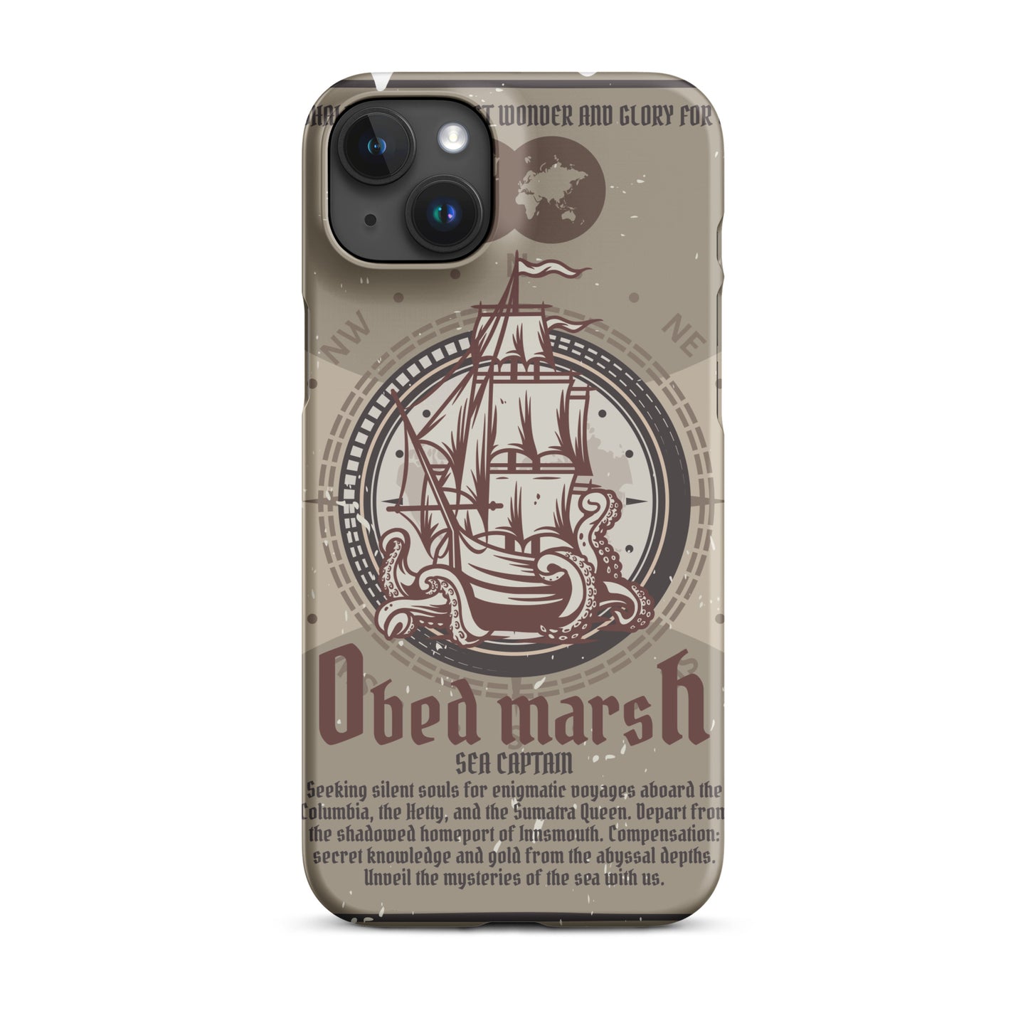 Funda Obed Marsh Sea Captain Innsmouth Snap para iPhone®