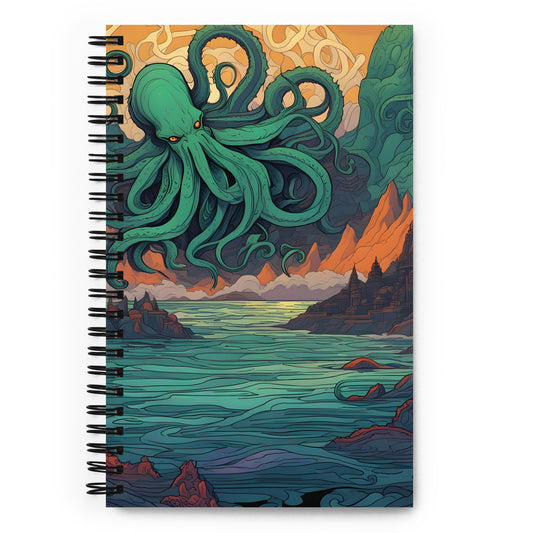 Cuaderno de espiral Simbolismo místico de Cthulhu