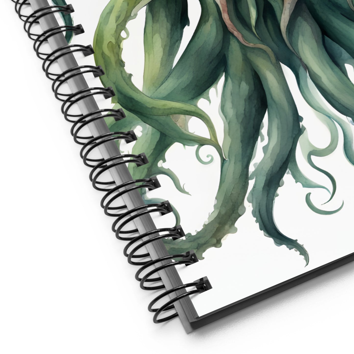 Cthulhu Watercolor Painting Spiral notebook