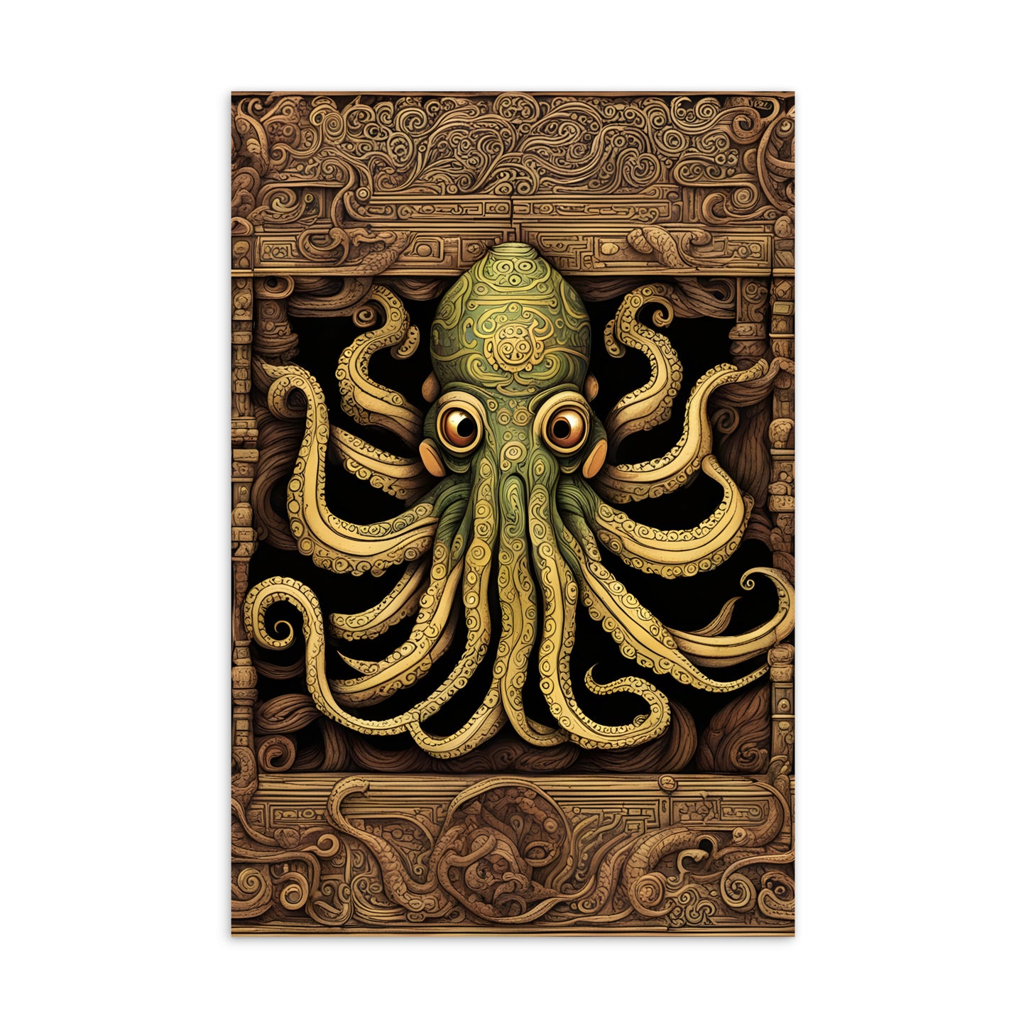 Postal Estándar del Códice Mesoamericano de Cthulhu