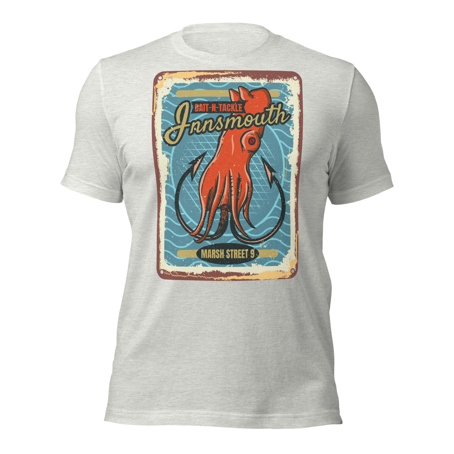 Innsmouth Bait and Tackle Fishing Lovecraft Unisex t-shirt