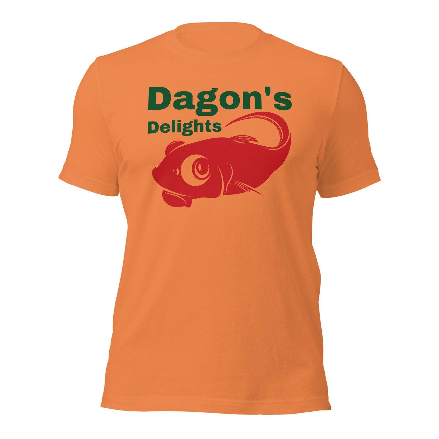 Dagon's Delights Seafood Unisex t-shirt