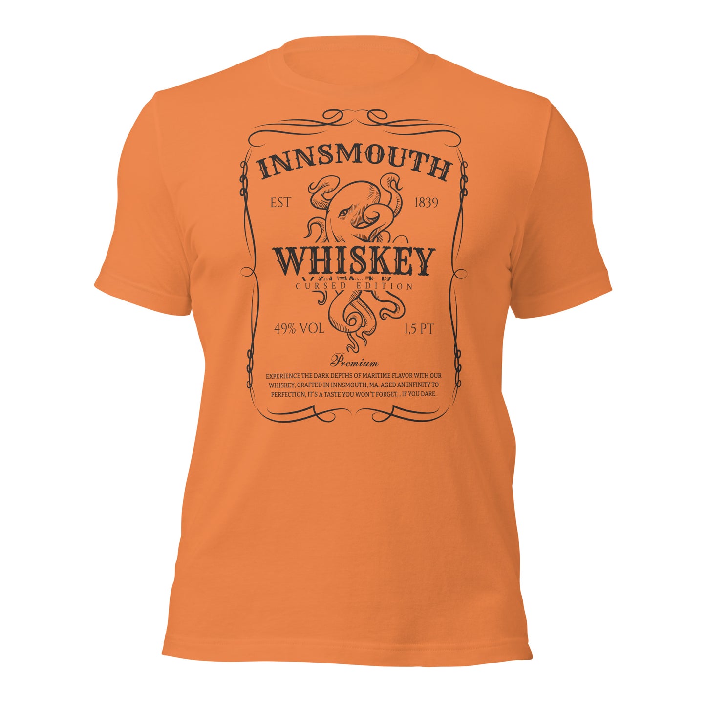 Innsmouth Whiskey Label Lovecraft Unisex t-shirt