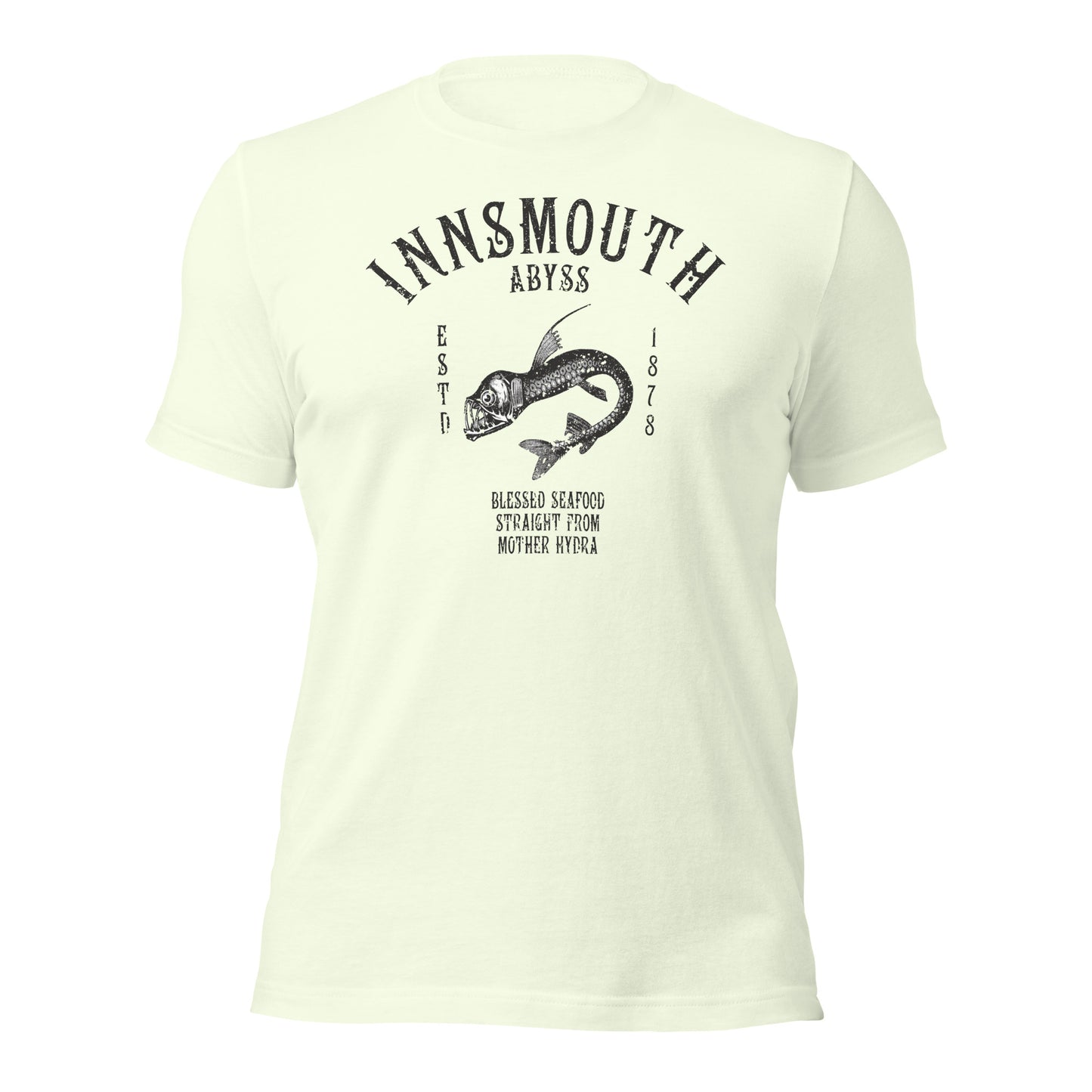 Innsmouth Fruits de mer Poissons de haute mer Viperfish T-shirt unisexe