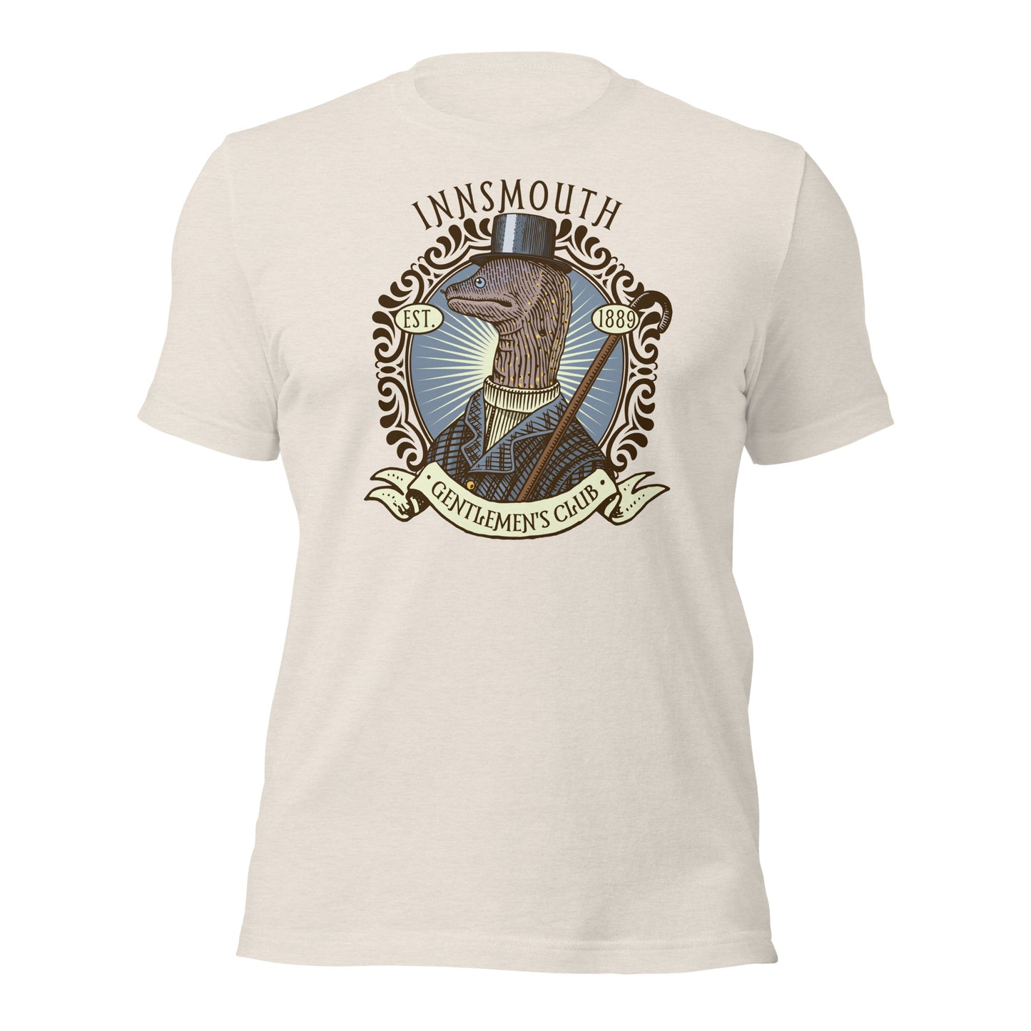 L’Ombre sur Innsmouth Lovecraft Moray Gentleman T-shirt unisexe