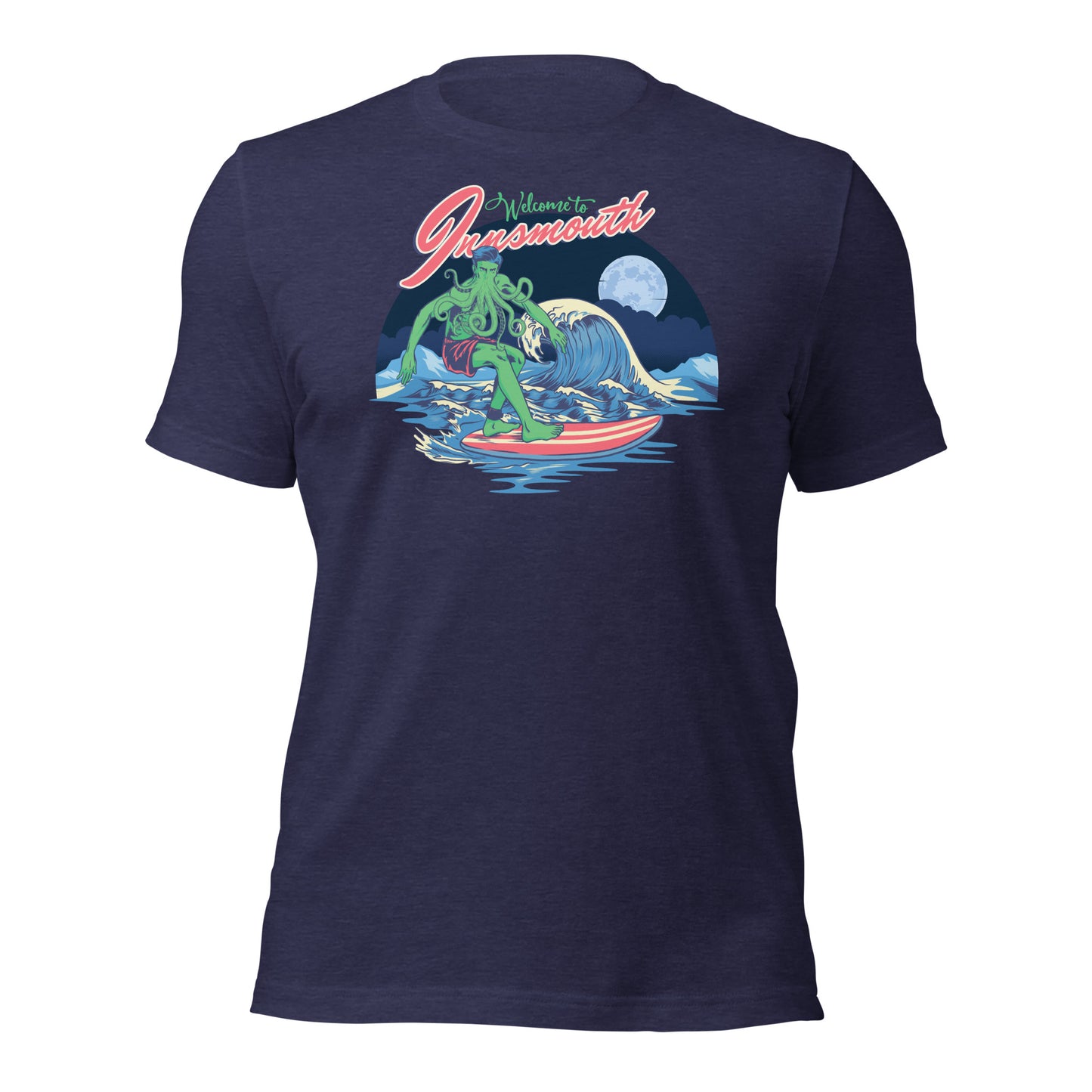 Innsmouth Surf Lovecraft T-shirt unisexe